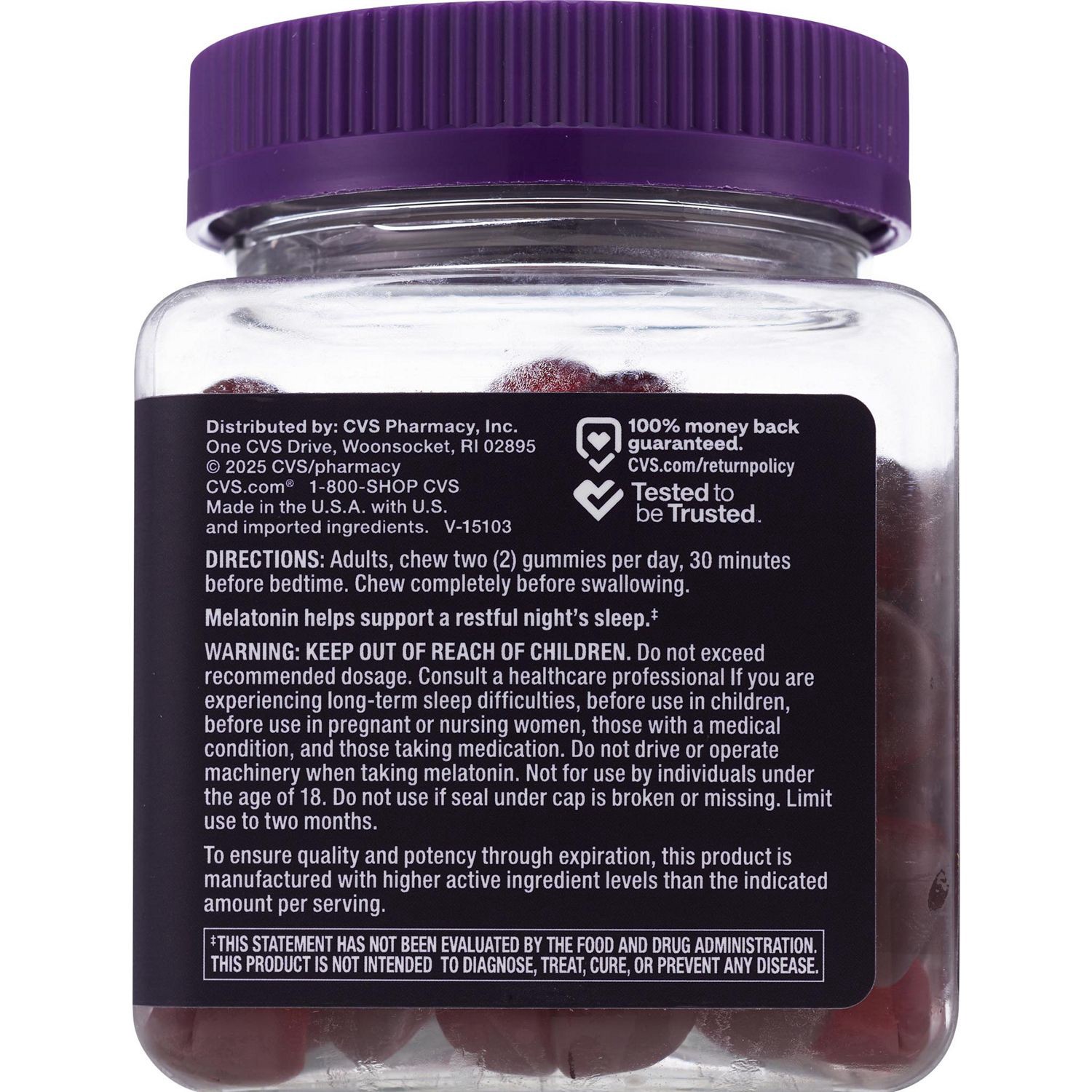 slide 2 of 5, Cvs Health Melatonin Gummies, 10Mg, 90 Ct, 90 ct