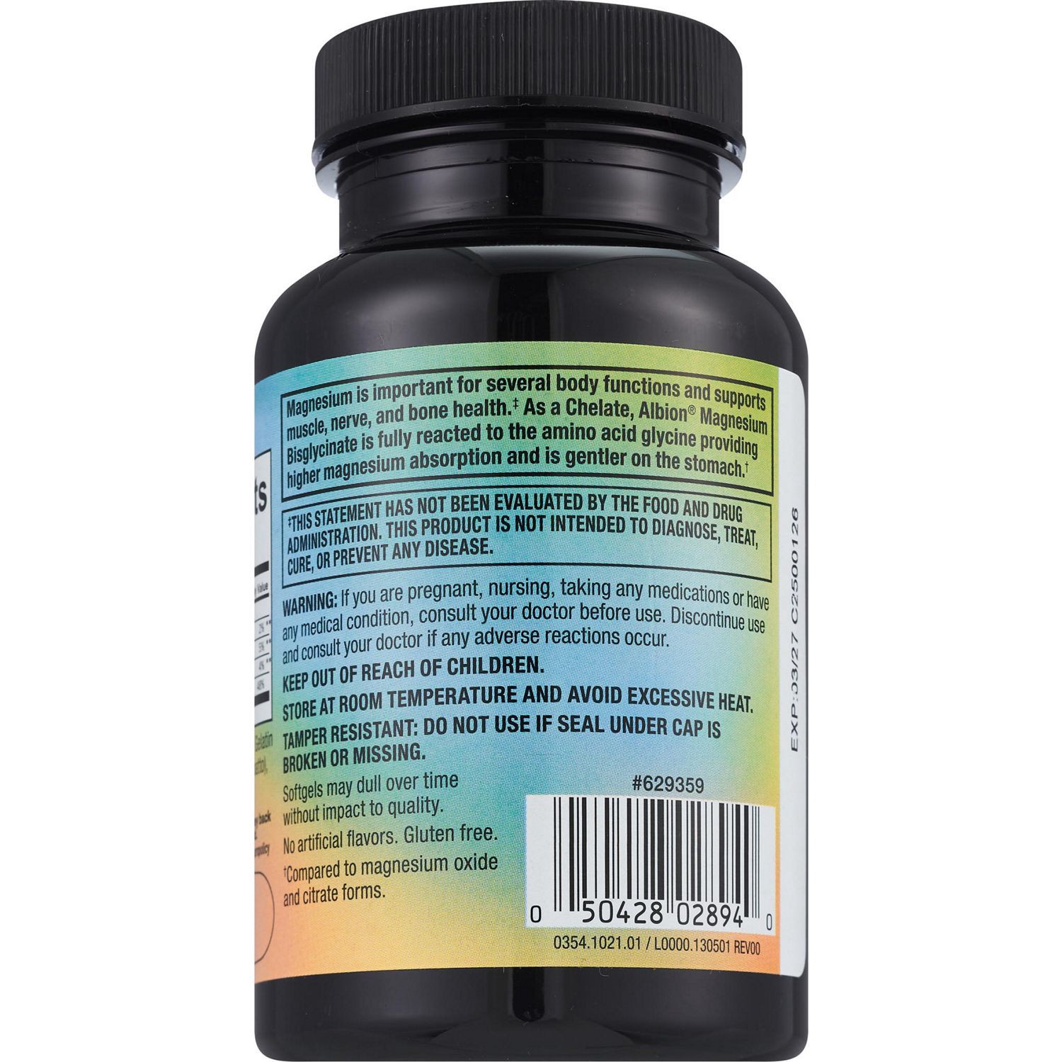 slide 3 of 4, Cvs Health Magnesium Glycinate 200Mg Softgel, 60 Ct, 60 ct