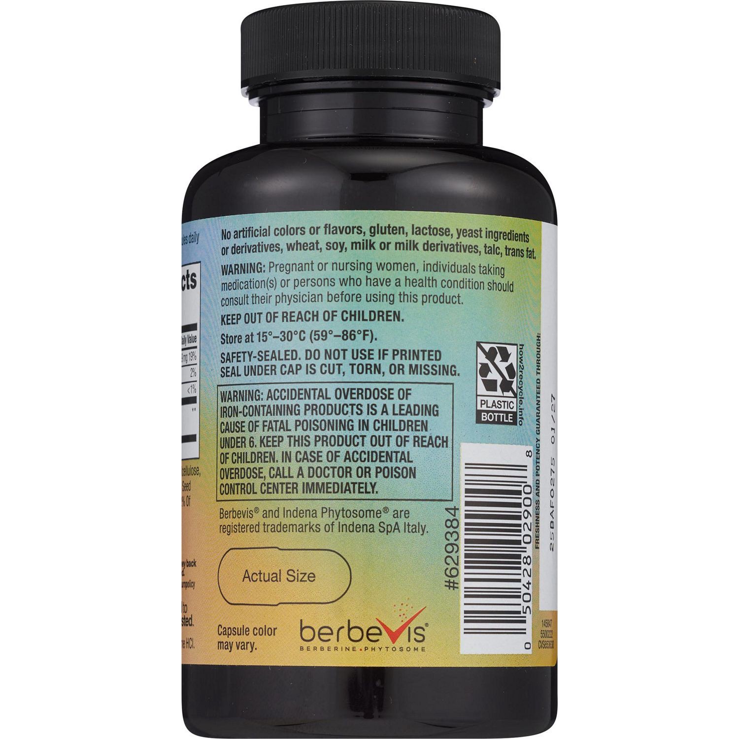 slide 2 of 3, Cvs Health Berberine 550Mg, 60 Ct, 60 ct