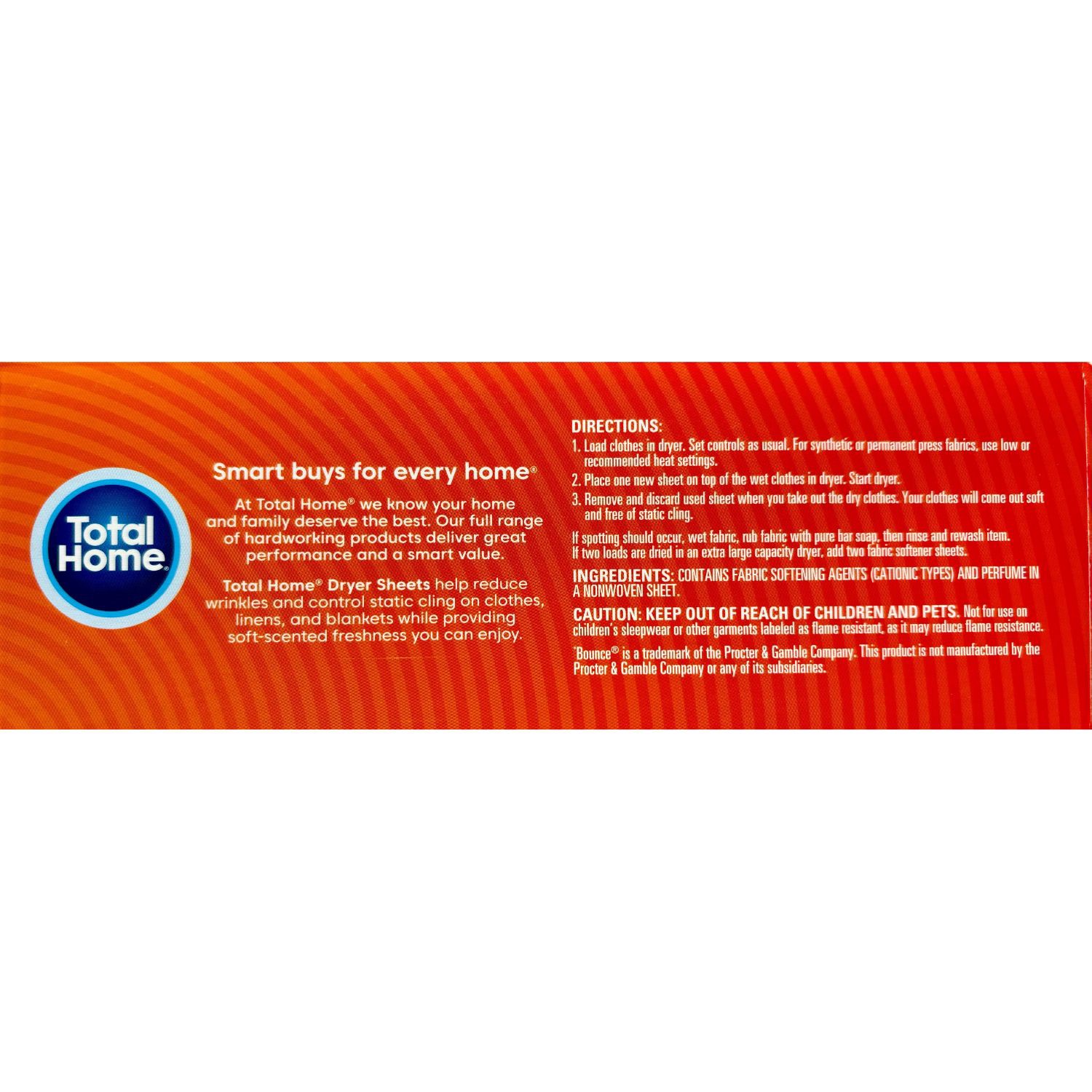 slide 2 of 4, Total Home Fabric Softener Dryer Sheets, Summit Fresh, 120 Ct, 120 ct