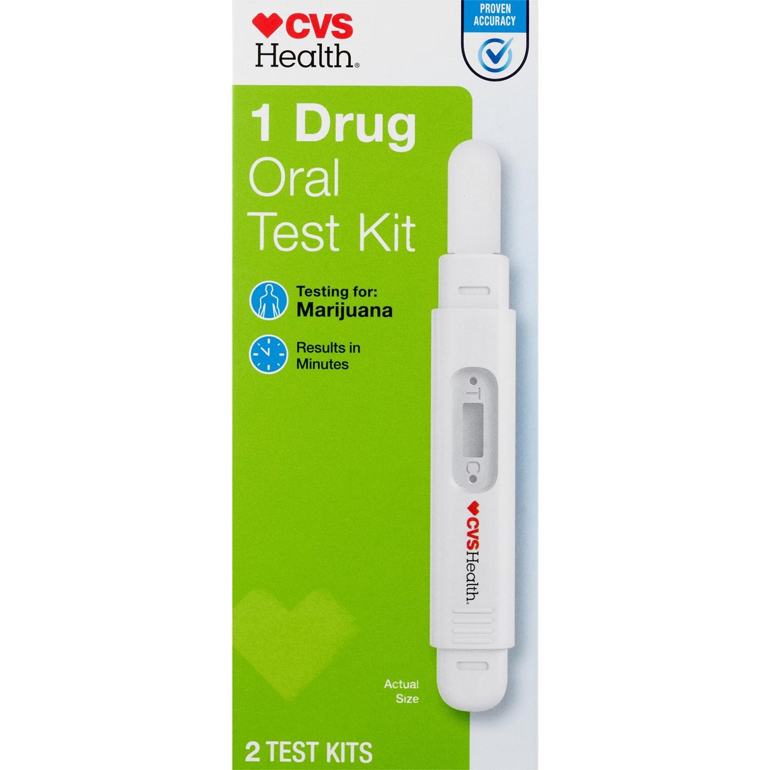 slide 3 of 4, Cvs Health D-Pen Mini One Step Oral Fluid Test, Marijuana, 2ct, 2 ct