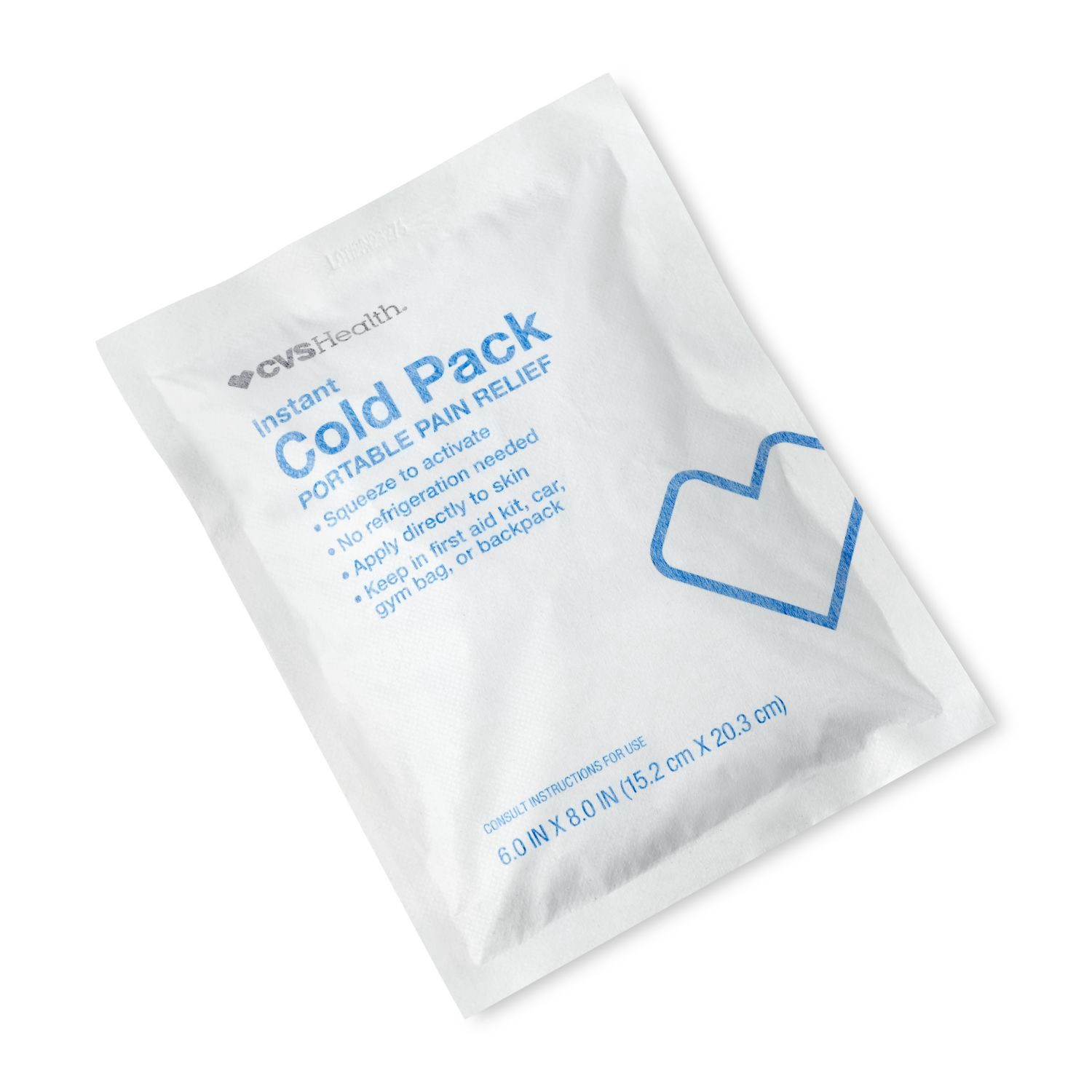 slide 2 of 5, CVS Health Instant Cold Pack Portable Pain Relief, 2 Ct, 1 ct