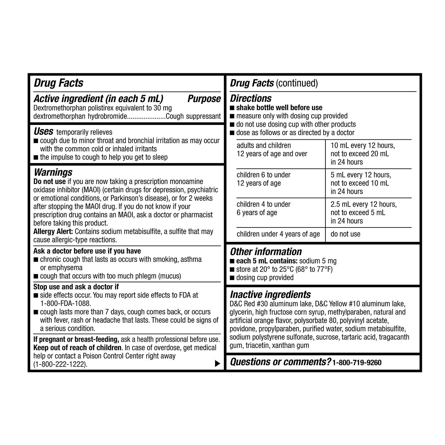 slide 3 of 8, CVS Health Cough Dm Liquid Suspension, Orange, 5 Oz, 5 oz