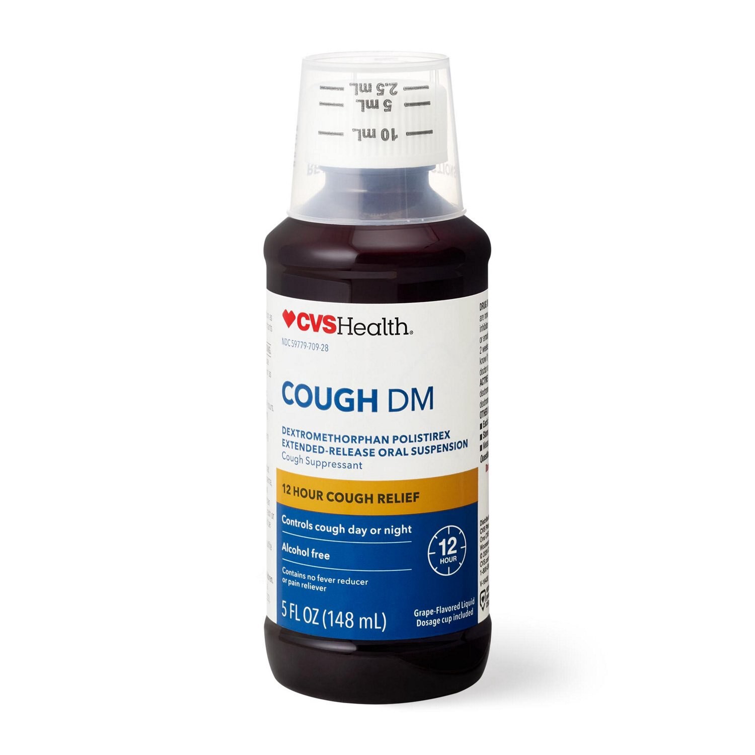 slide 3 of 7, Cvs Health Cough Dm Liquid Suspension, Grape, 5 Oz, 5 oz