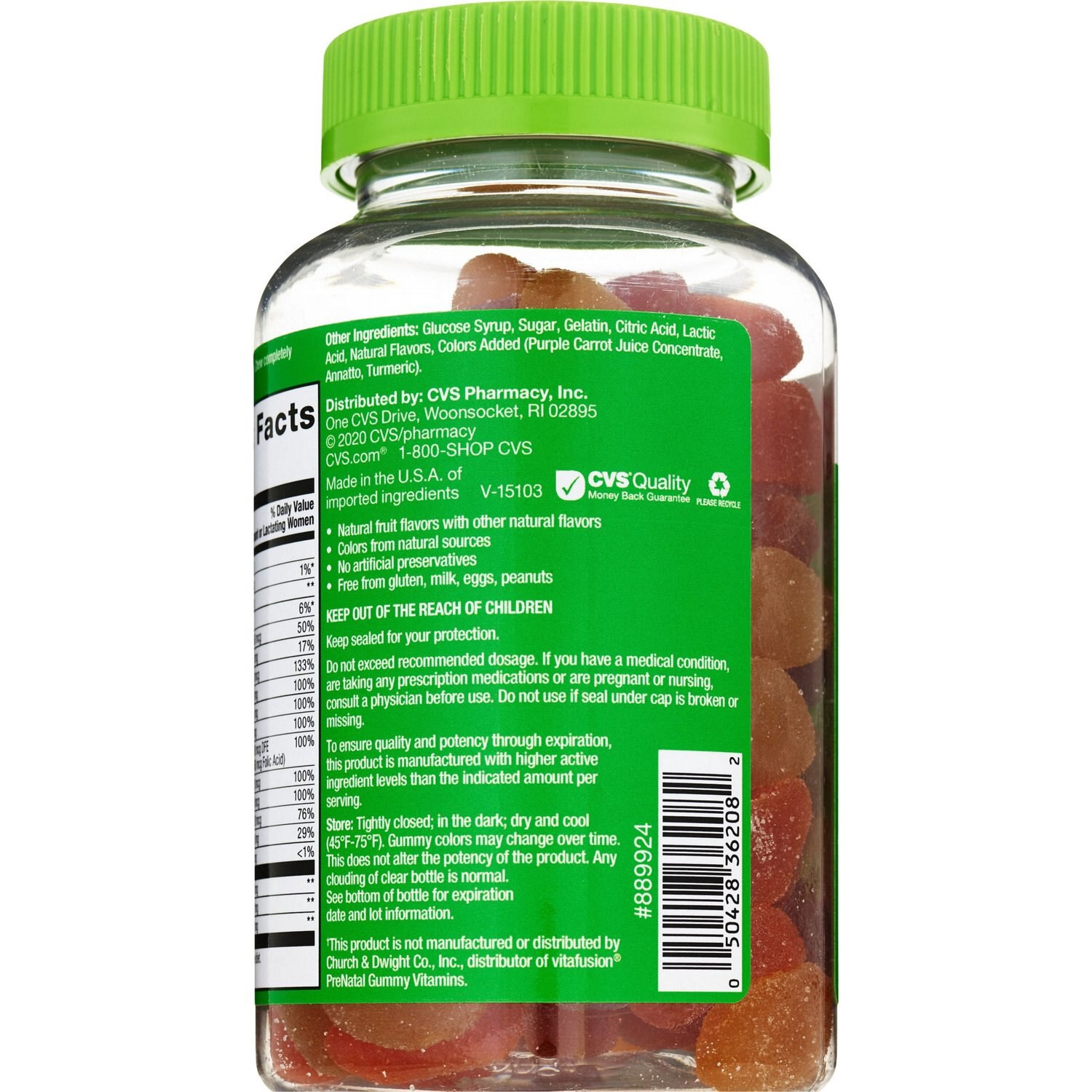 slide 4 of 4, Cvs Health Prenatal Vitamins With Dha & Folic Acid Gummies, 90 Ct, 90 ct