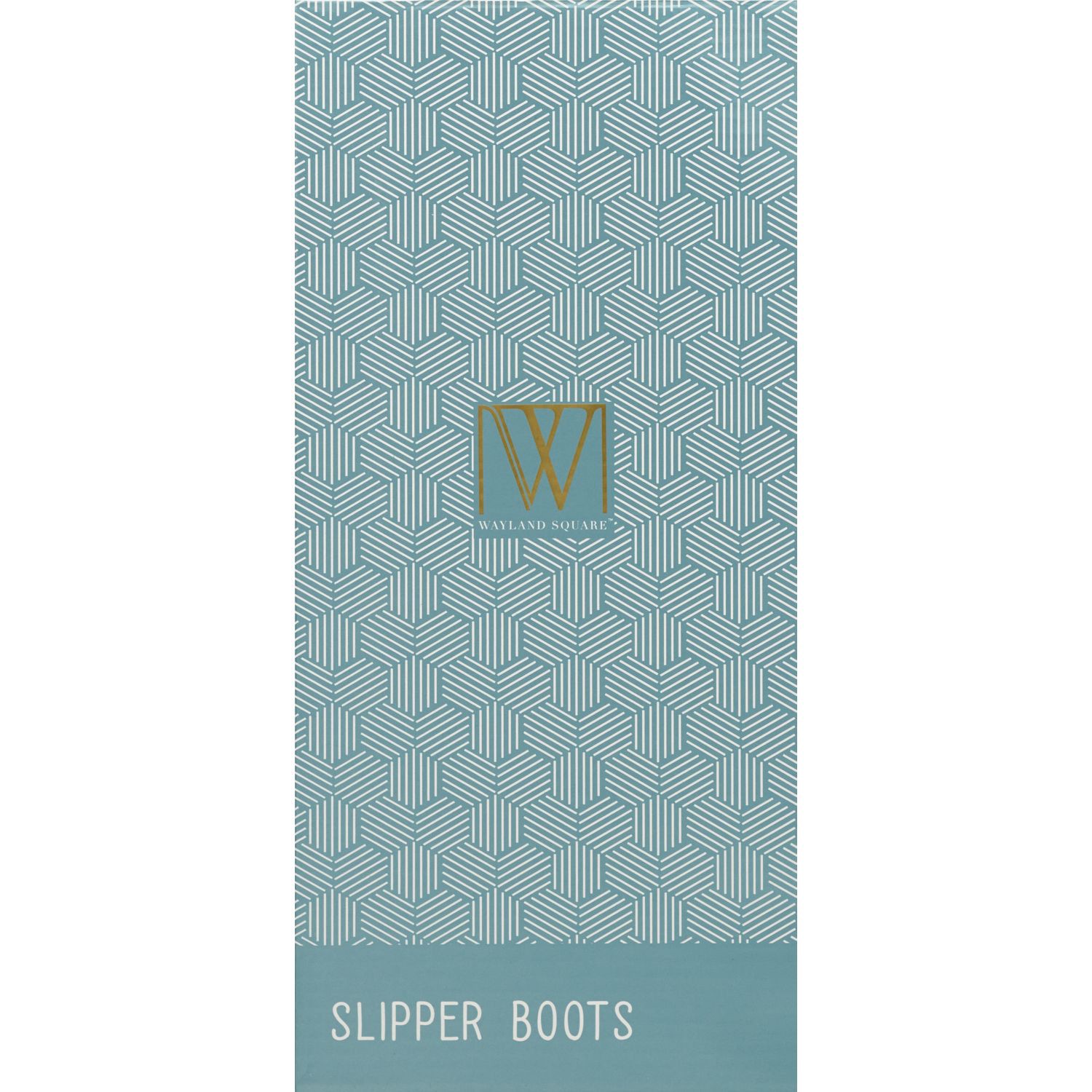 slide 4 of 4, NON BRAND Mf Slipper Boot Grey/Blue, 1 ct