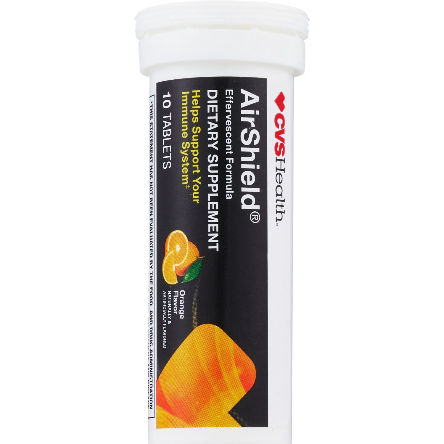 slide 5 of 5, CVS Health Airshield Orange Eff. Tabs (Vit), 20 Ct, 20 ct