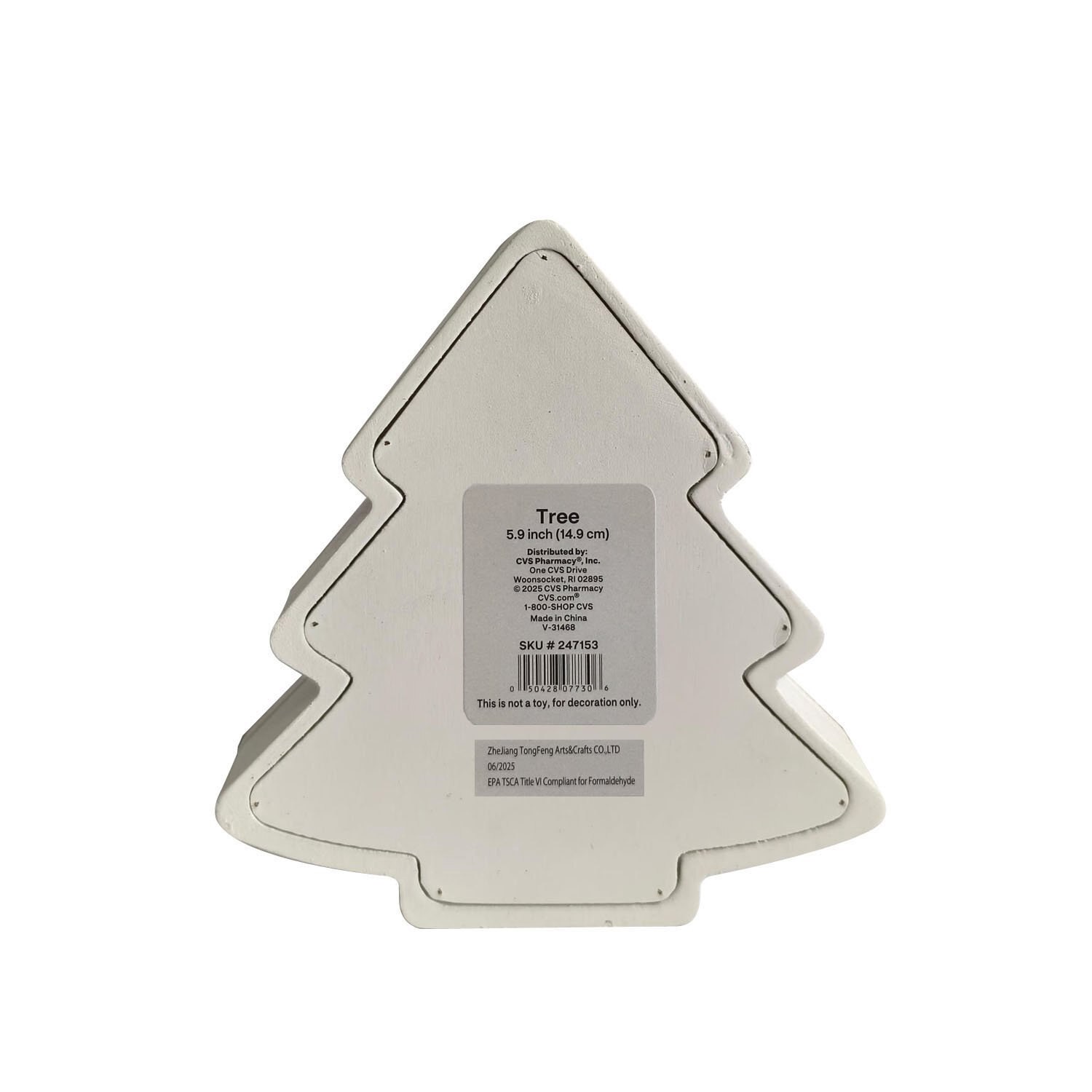 slide 2 of 3, MERRY BRITE Wood Star Tabletop, 1 ct