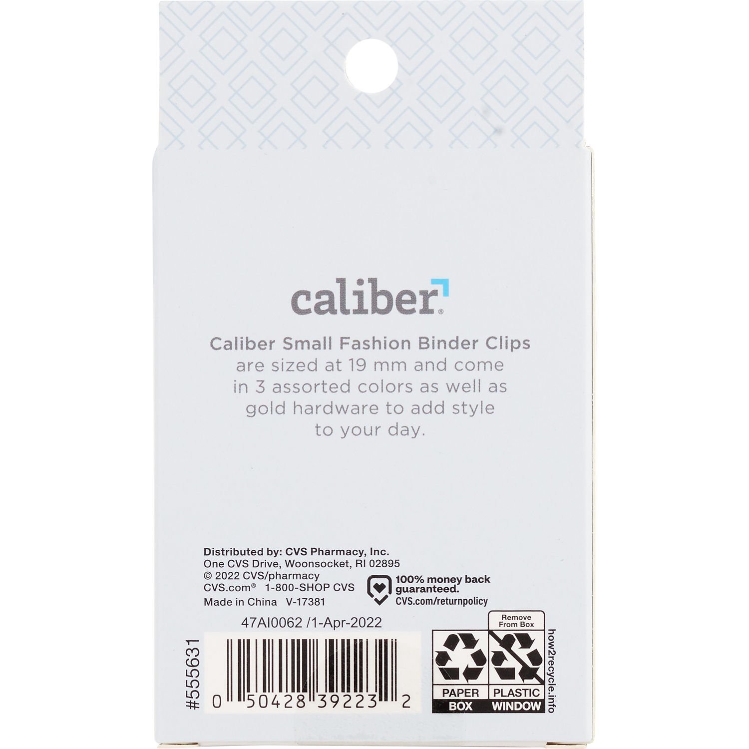 slide 2 of 2, U Style Collections Caliber Decorative Small Binder Clips, 15 Ct, 15 ct