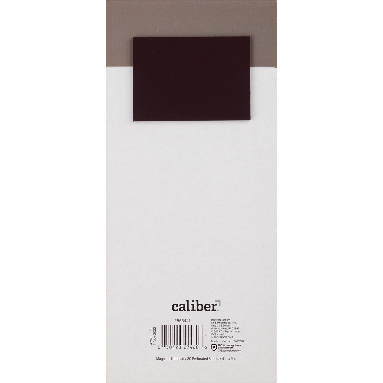 slide 2 of 2, Caliber Magnetic Notepad, 1 ct