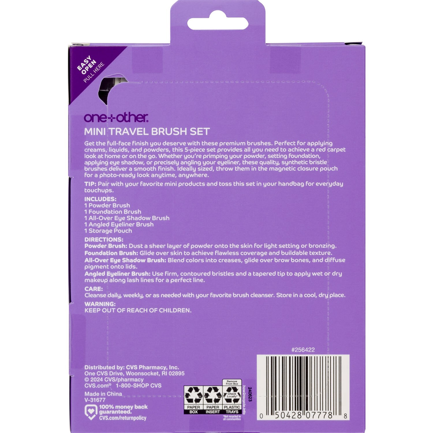 slide 2 of 3, One+Other Luxe Collection 5 Piece Brush Set, 1 ct