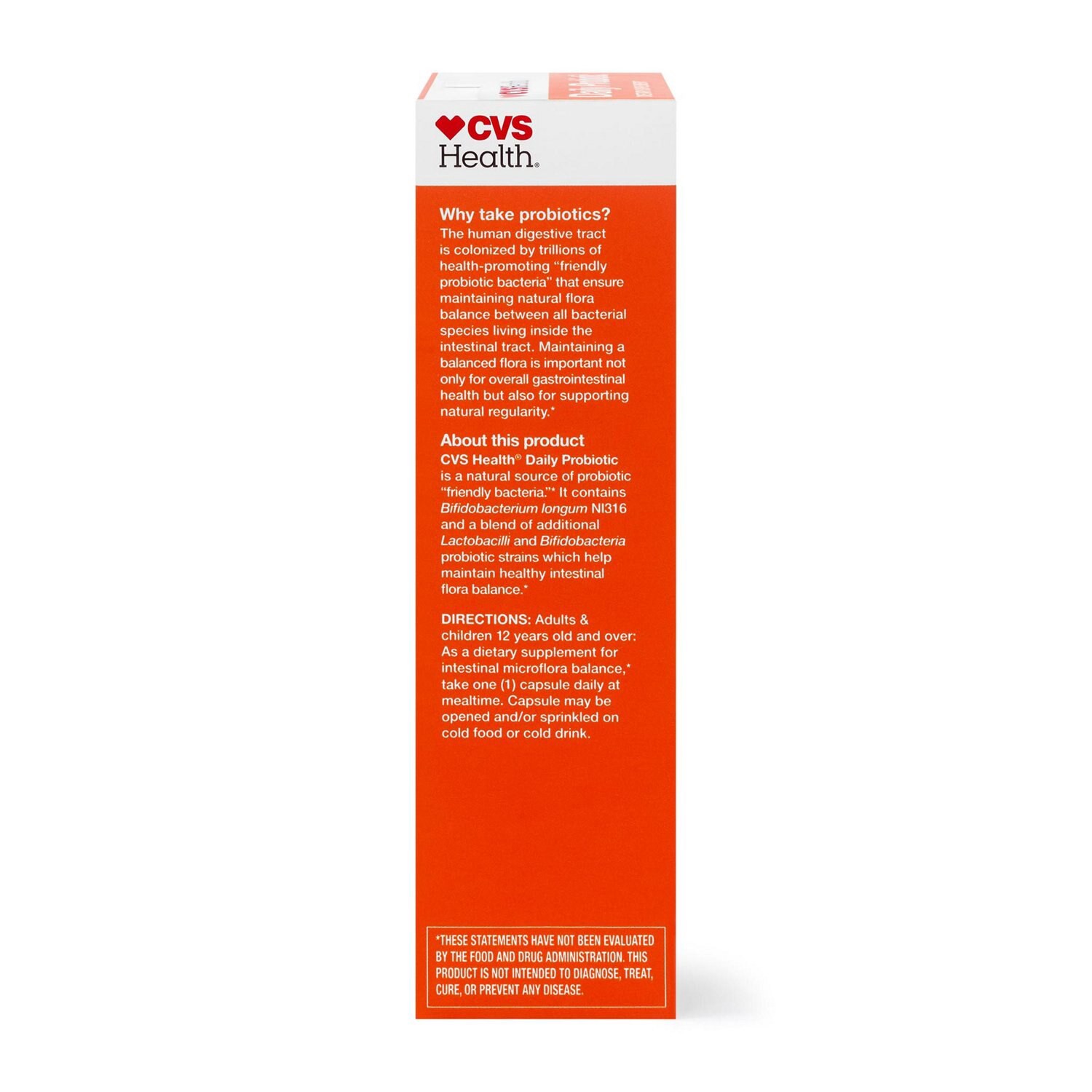 slide 4 of 5, Cvs Health Daily Probiotic Capsules, 30 Ct, 30 ct