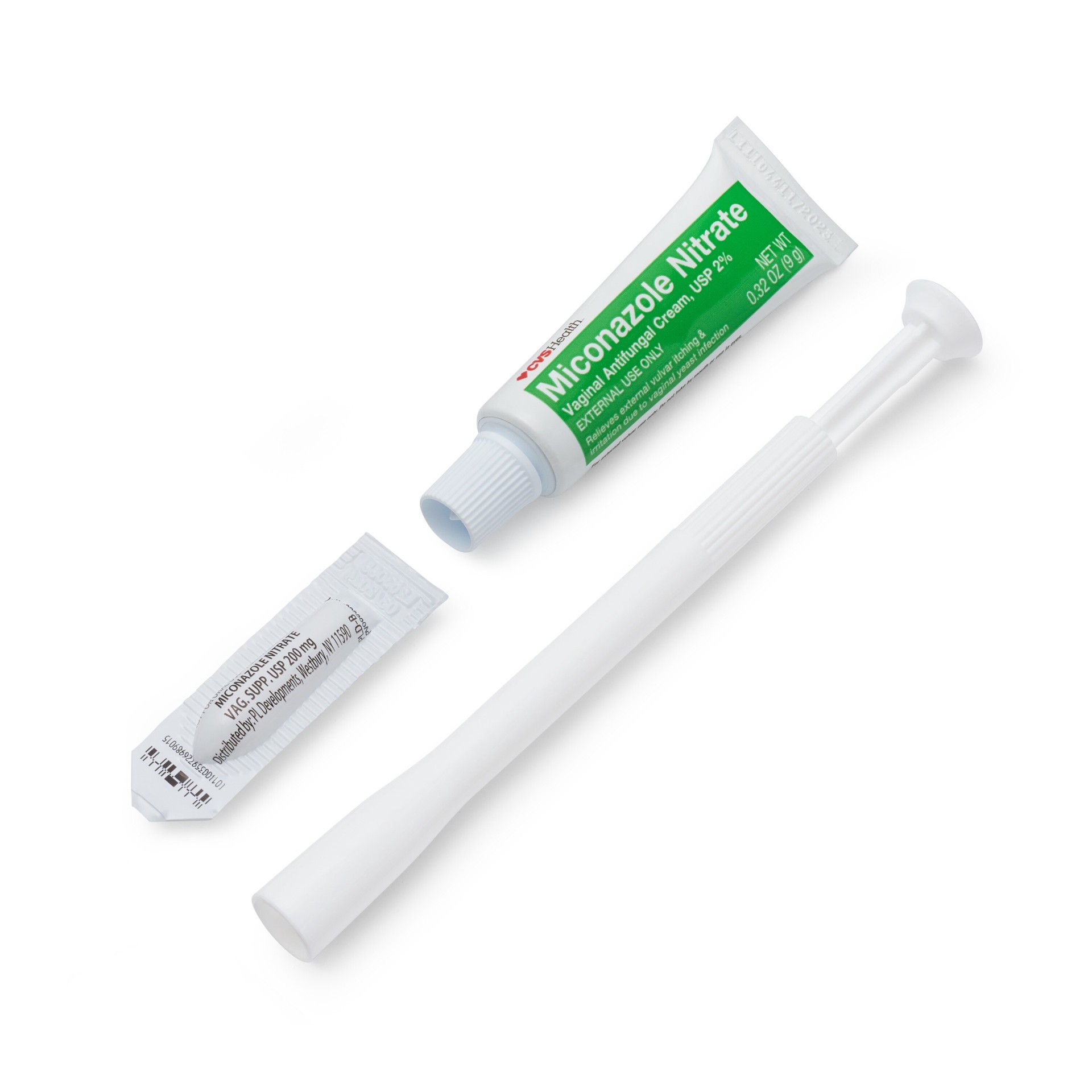 slide 2 of 5, Cvs Health Miconazole 3 Day Combination Pack, 0.32 Oz, 1 ct