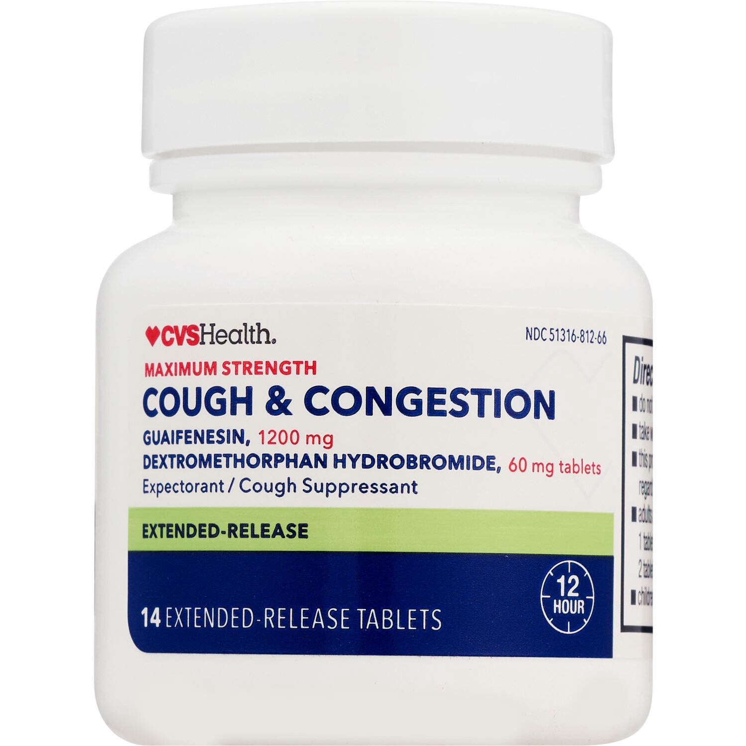 slide 8 of 8, Cvs Health Cough & Congestion + Nasal Spray Combo Pack, 1 ct