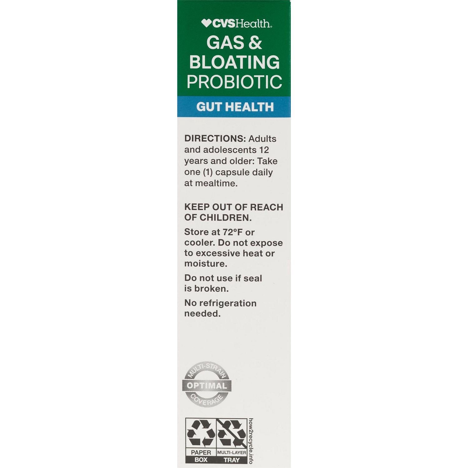 slide 3 of 4, Cvs Health Gas And Bloating Probiotic, 30 Ct, 30 ct