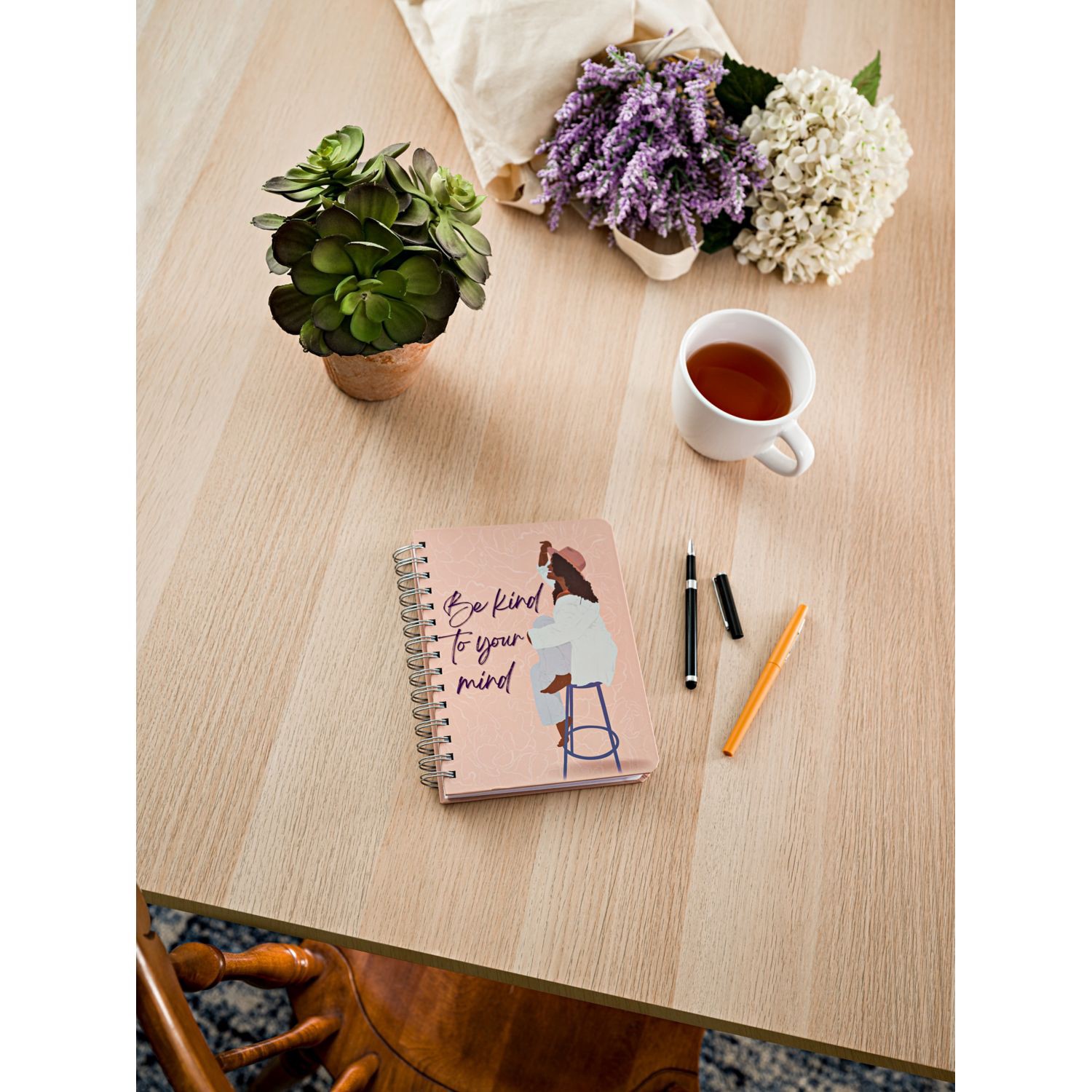 slide 5 of 6, Caliber Artist Series 6 In X 8 In Hard Cover Board Twin Wire Journal, 1 ct