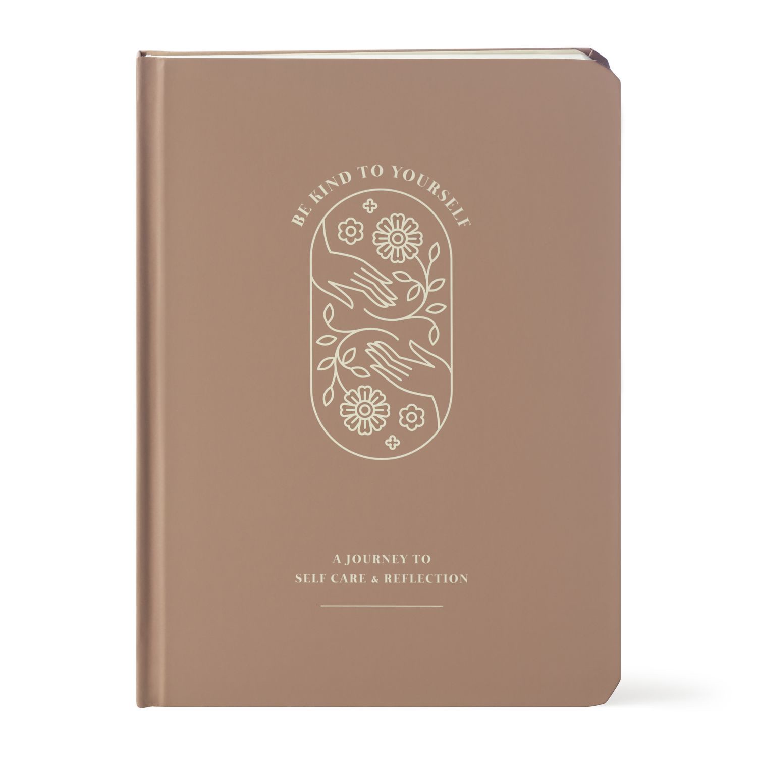 slide 7 of 7, Caliber Casebound Book Cloth Guided Wellness Journal, Assorted, 6 In X 8 In, 1 ct