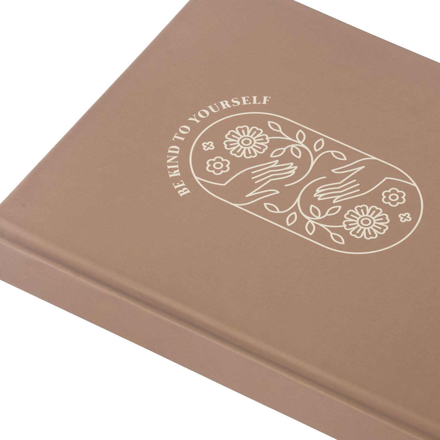 slide 4 of 7, Caliber Casebound Book Cloth Guided Wellness Journal, Assorted, 6 In X 8 In, 1 ct