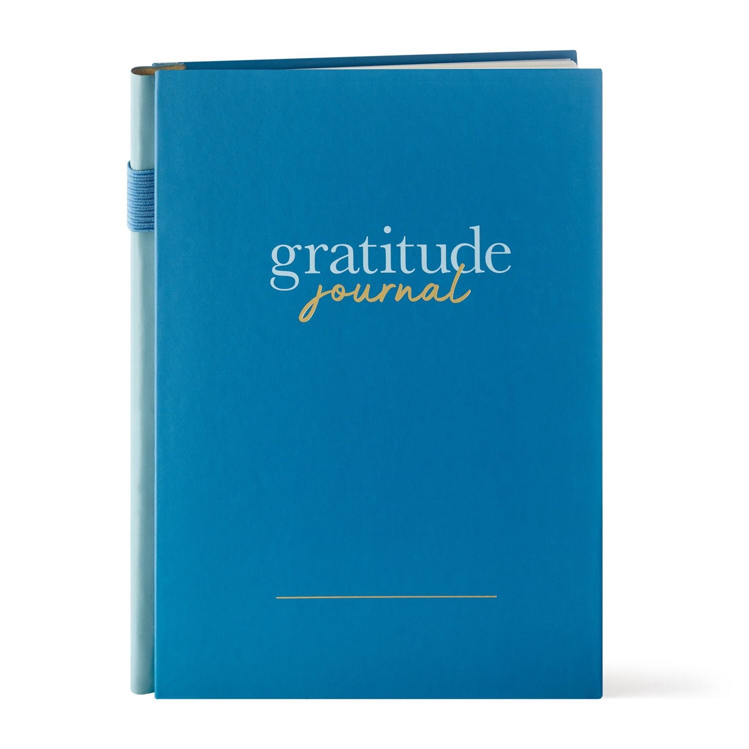 slide 3 of 7, Caliber Hardcover Gratitude Journal With Pu Spine & Pen Loop, 6" X 8", 192 Pages, 1 ct
