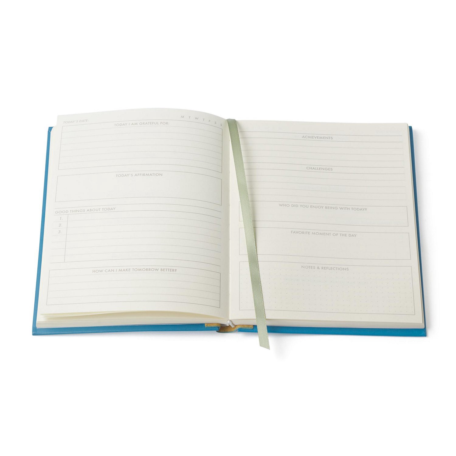 slide 6 of 7, Caliber Hardcover Gratitude Journal With Pu Spine & Pen Loop, 6" X 8", 192 Pages, 1 ct