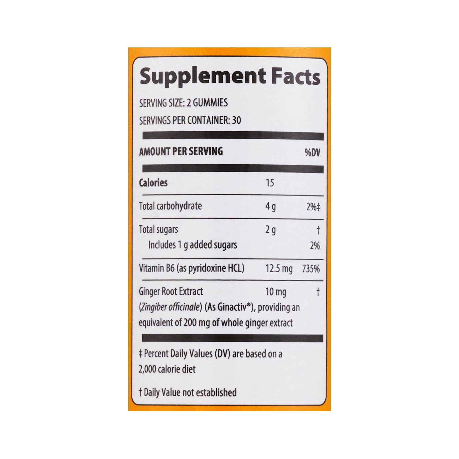 slide 4 of 4, Cvs Health Ginger & Vitamin B6 Gummies, 60 Ct, 60 ct