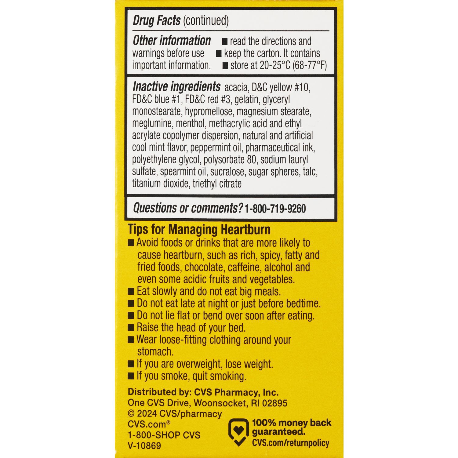 slide 4 of 5, CVS Health Esomeprazole 20 Mg Mint Capsule, 14 Ct, 14 ct