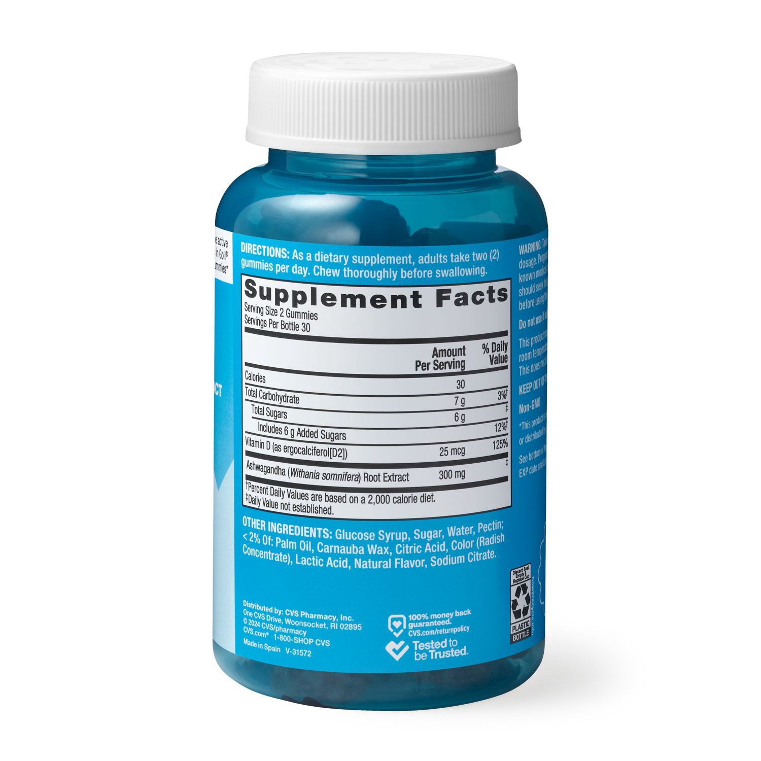 slide 2 of 4, CVS Health Ashwagandha Gummies, 60 Ct, 60 ct