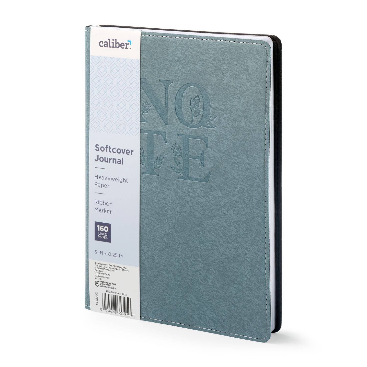 slide 8 of 8, Caliber Softcover Journal, 160 Lined Pages, Assorted Styles, 1 ct