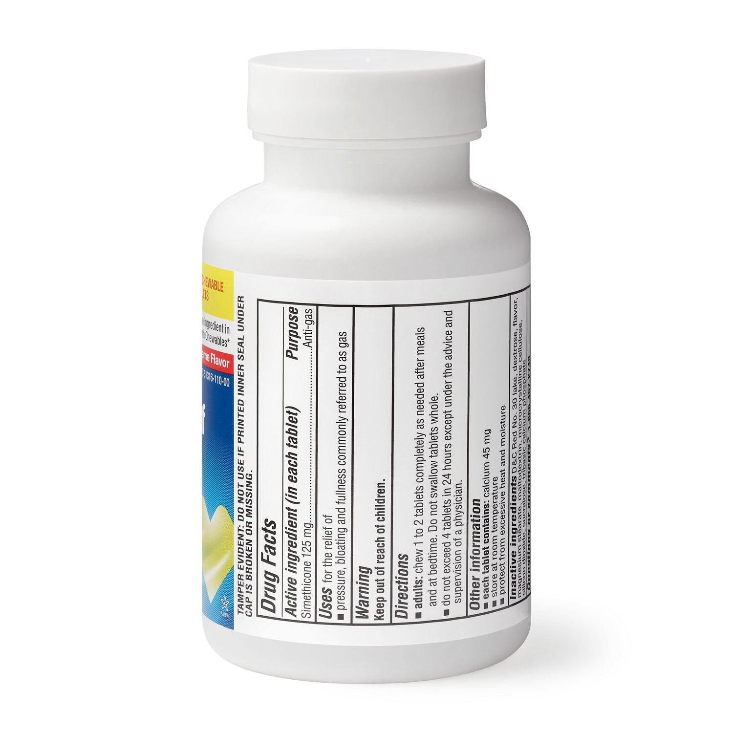 slide 3 of 4, CVS Health Cvs Extra Strength Gas Relief Chewable Tablets Cherry 100 Ct, 100 ct