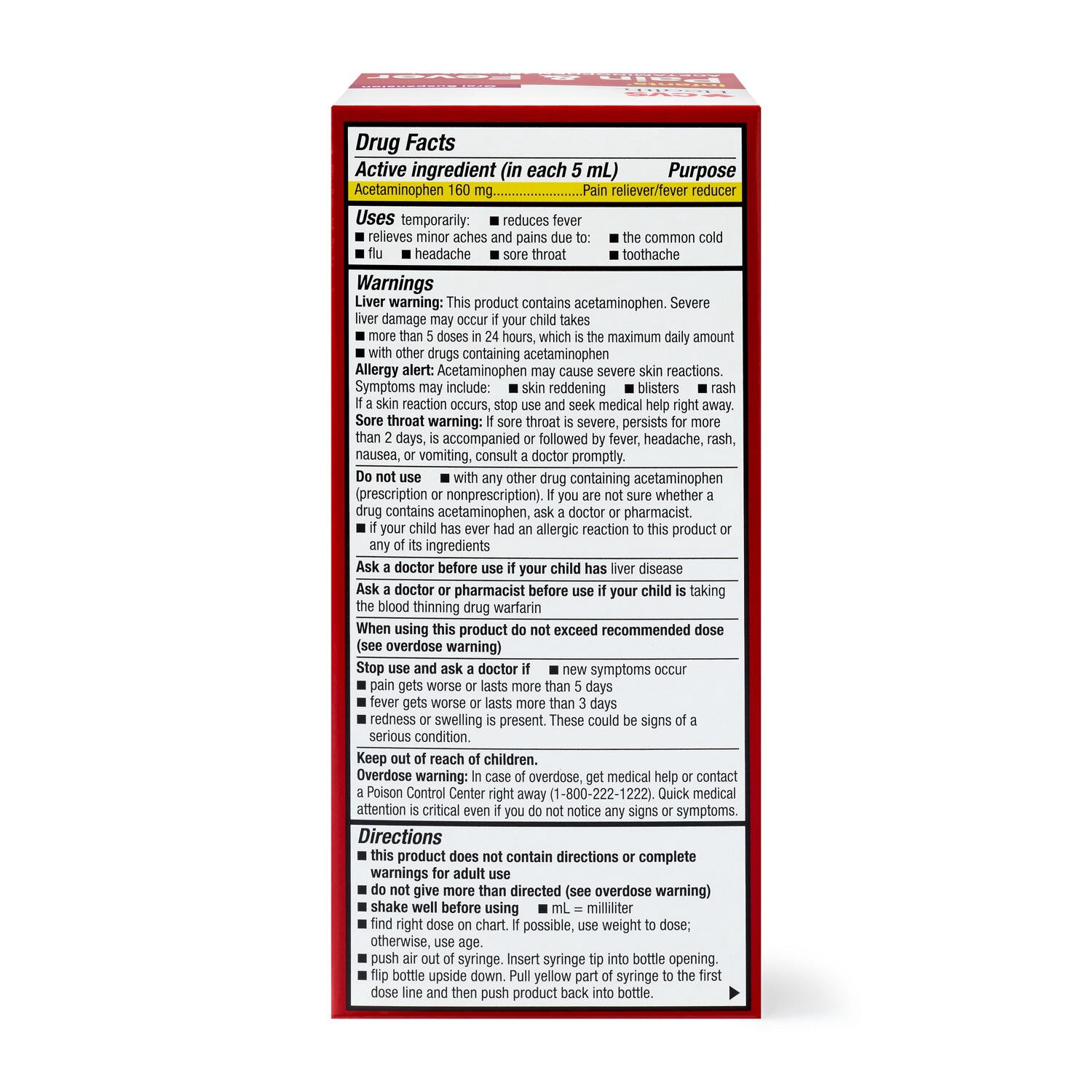 slide 4 of 5, CVS Health Infants' Pain & Fever, Cherry, 2 Oz, 2 oz