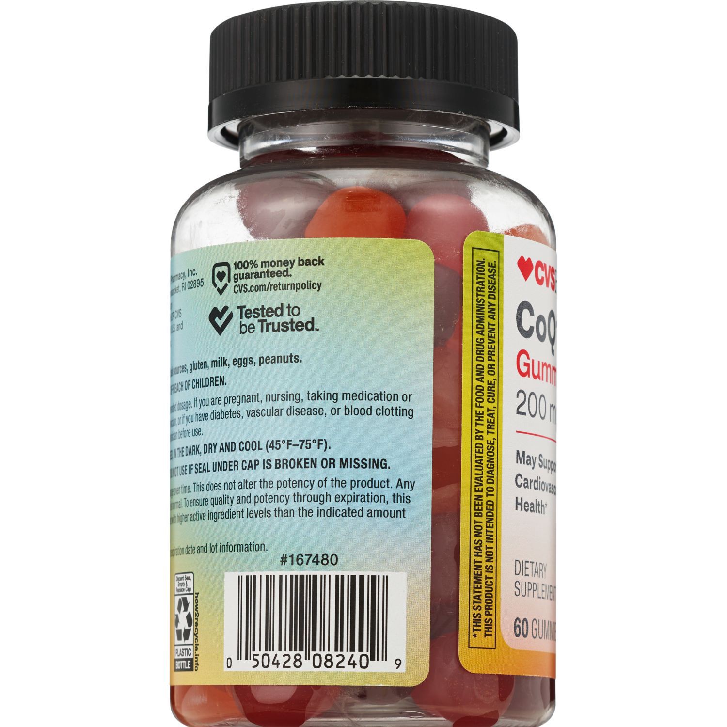 slide 2 of 4, CVS Health CVS Co Q-10 Gummies 200Mg, 60 ct