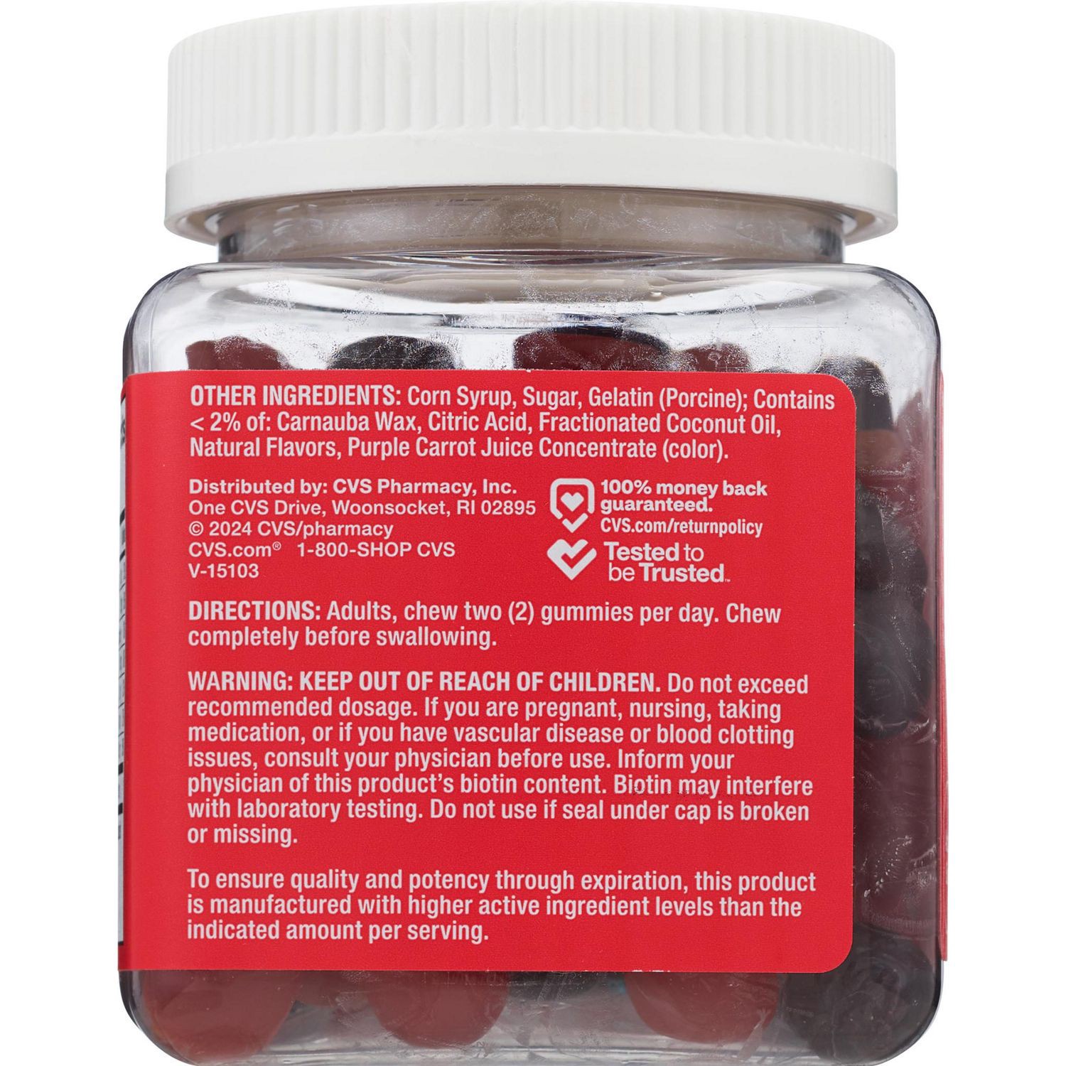 slide 2 of 5, CVS HEALTH Cvs Women's Multivitamin Gummies, 90 ct