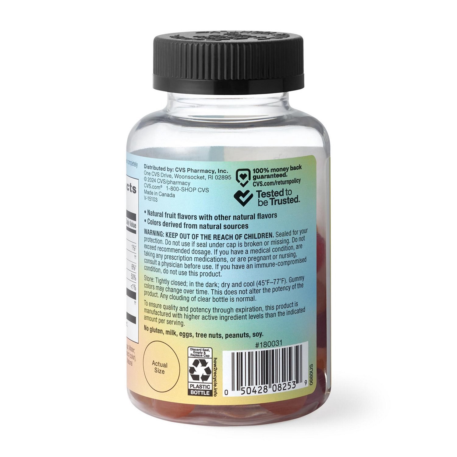 slide 5 of 5, CVS HEALTH Cvs Probiotic Gummies 4 Billion Cfu, 60 ct