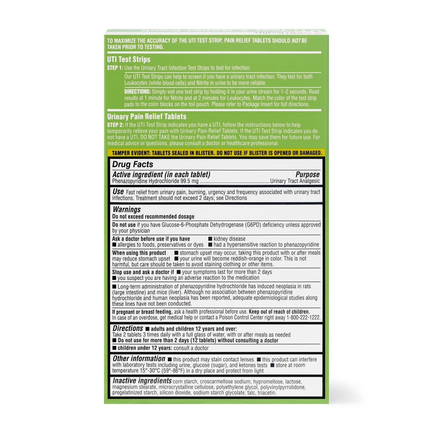 slide 3 of 4, CVS Health Cvs Uti Test & Relief Pack, 1 ct
