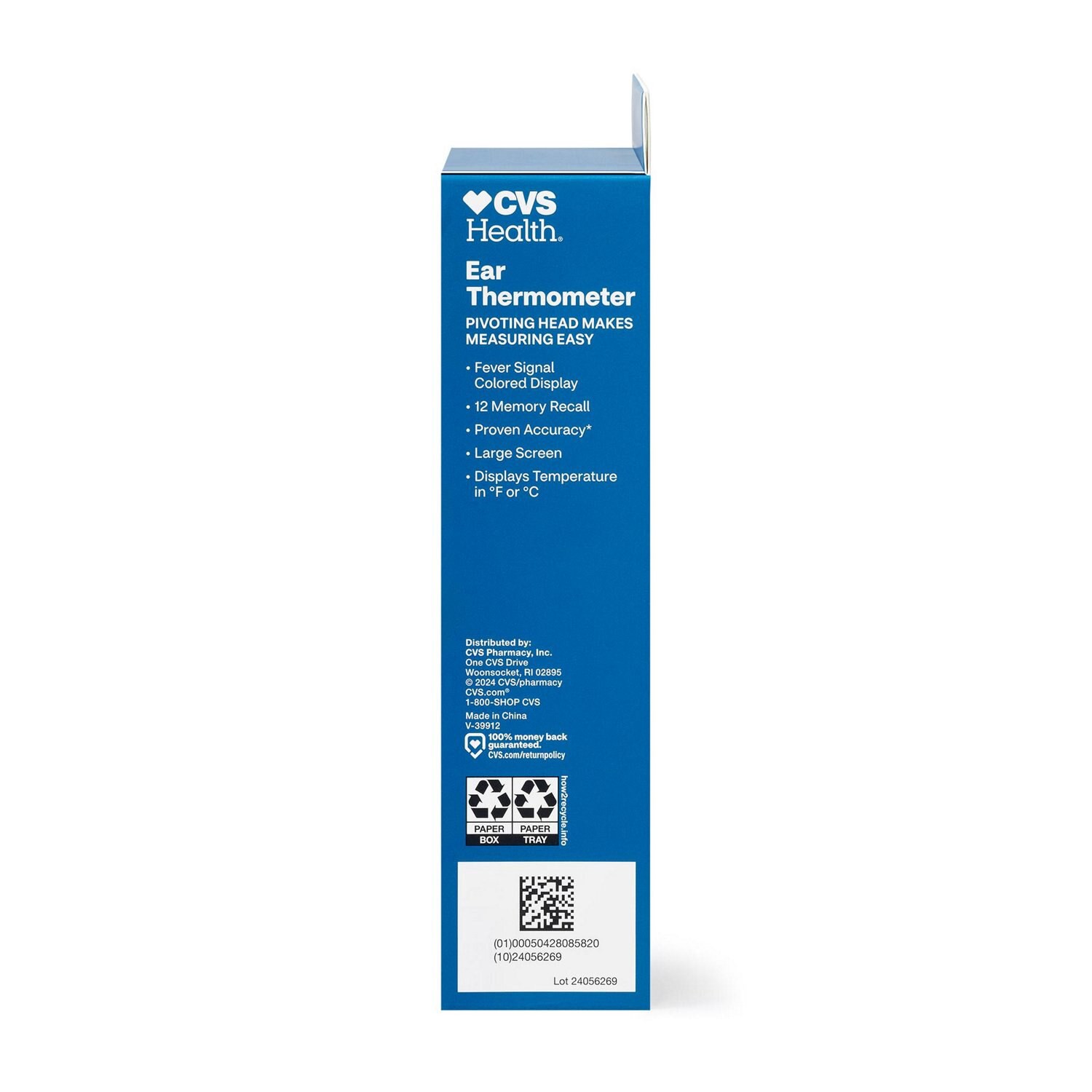 slide 4 of 6, Cvs Health Infrared Ear Thermometer, 1 ct