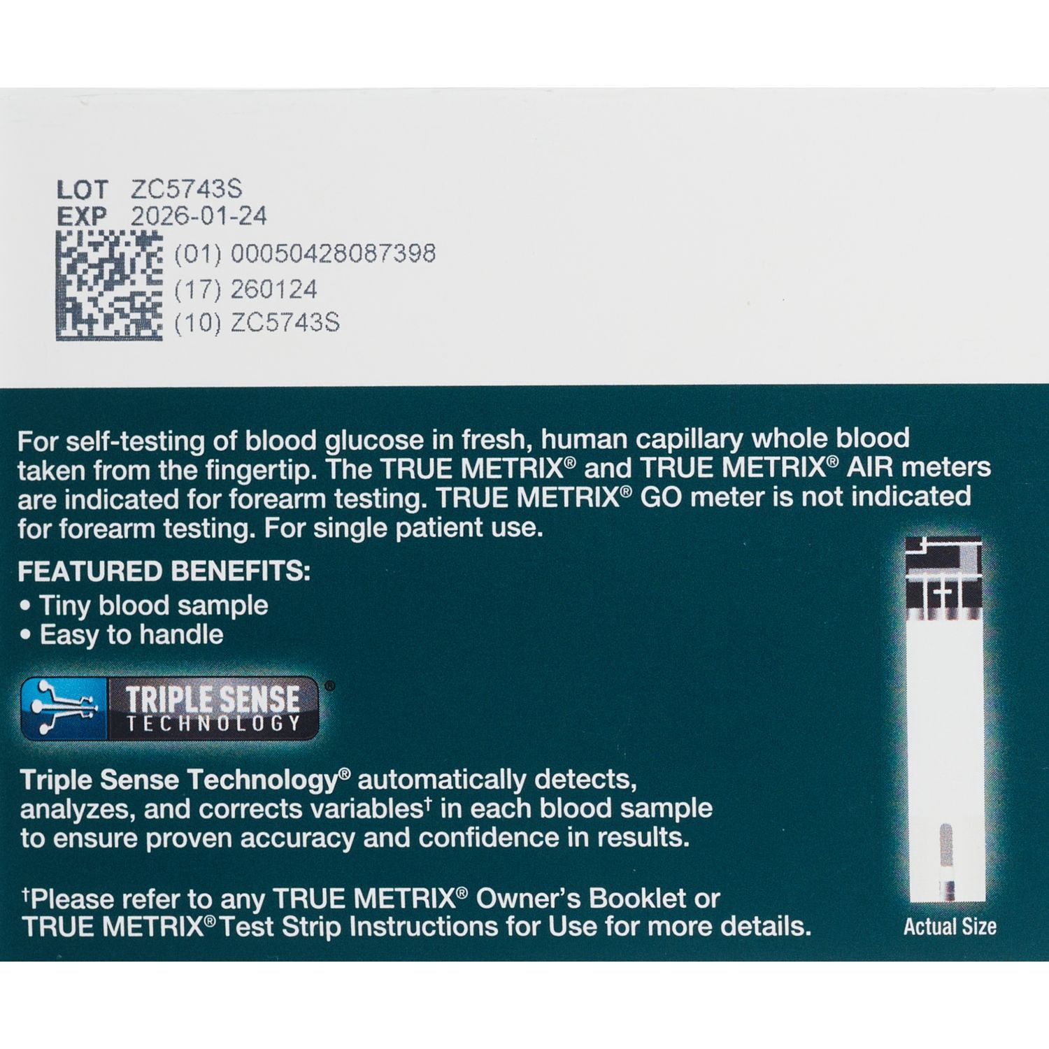 slide 3 of 6, Cvs Health True Metrix Cash Blood Glucose Test Strips, 100 Ct, 100 ct