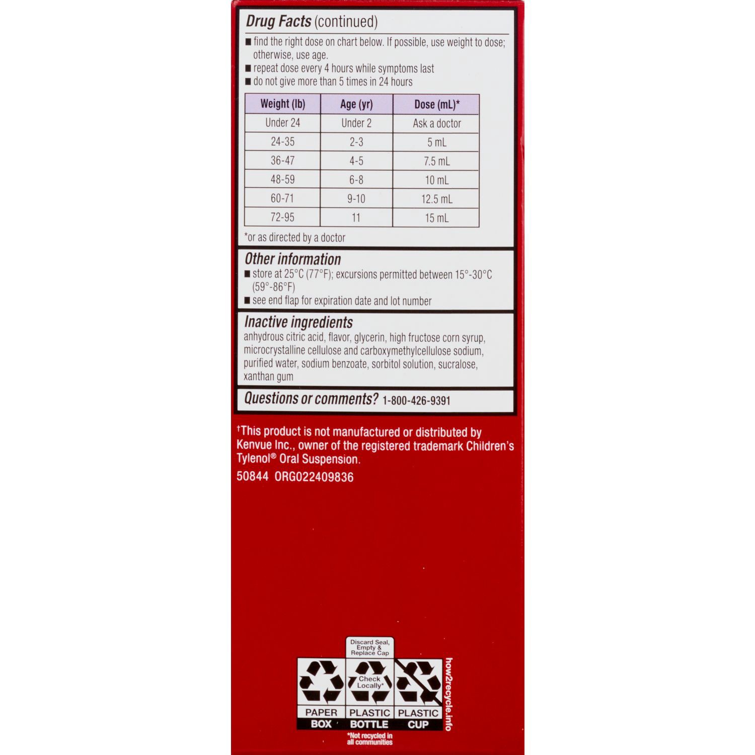 slide 3 of 5, CVS HEALTH Cvs Children's Pain & Fever Dye Free Grape, 4 oz