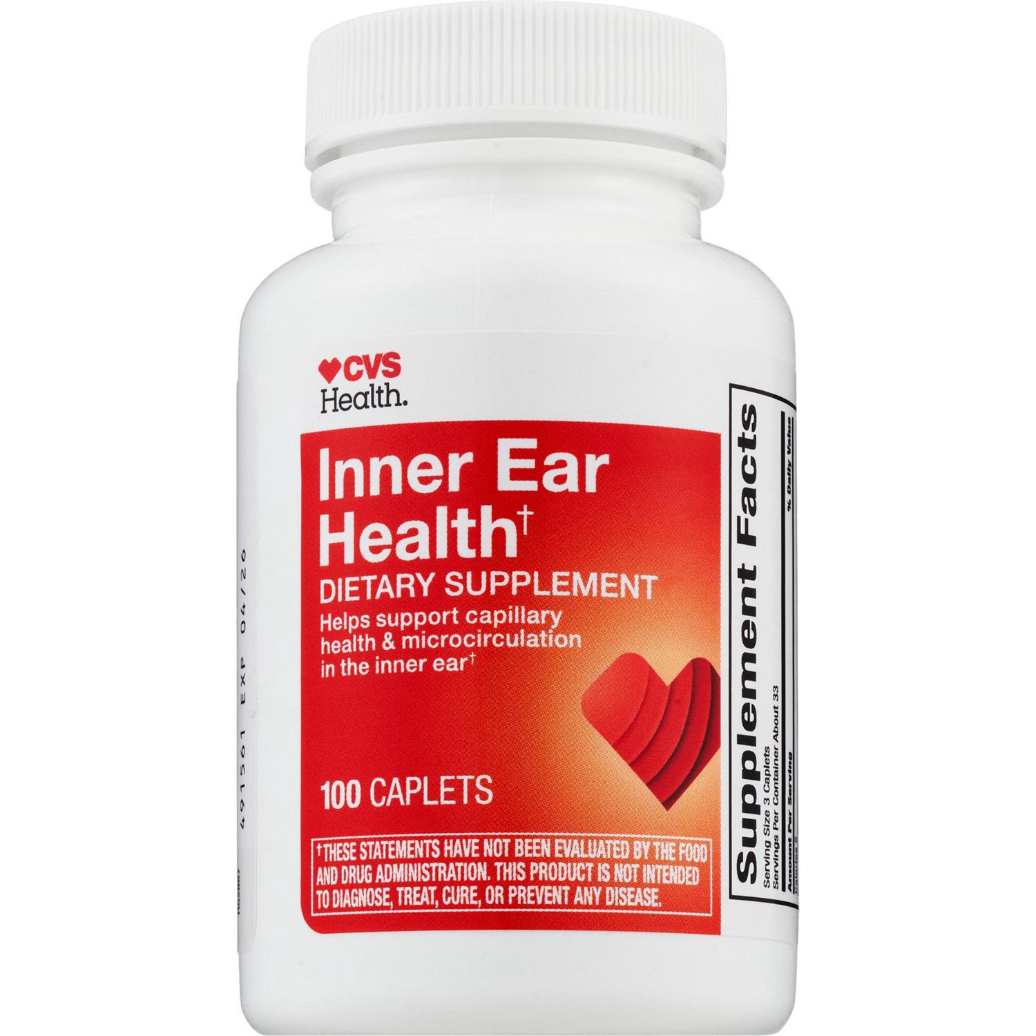 slide 4 of 5, Cvs Health Inner Ear Plus, 90 Ct, 90 ct