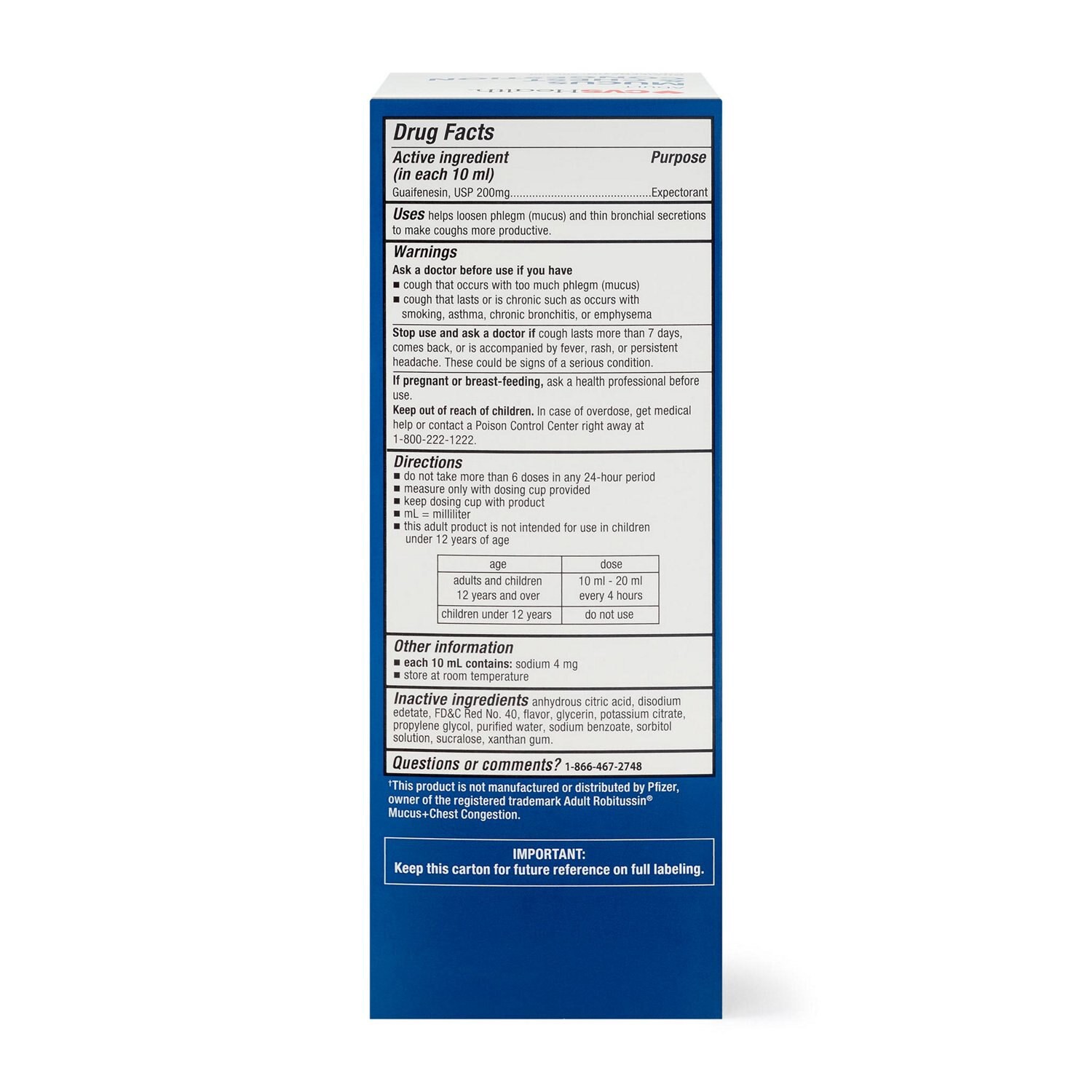 slide 3 of 7, Cvs Health Tussin Adult Chest Congestion, 8 Oz, 8 oz