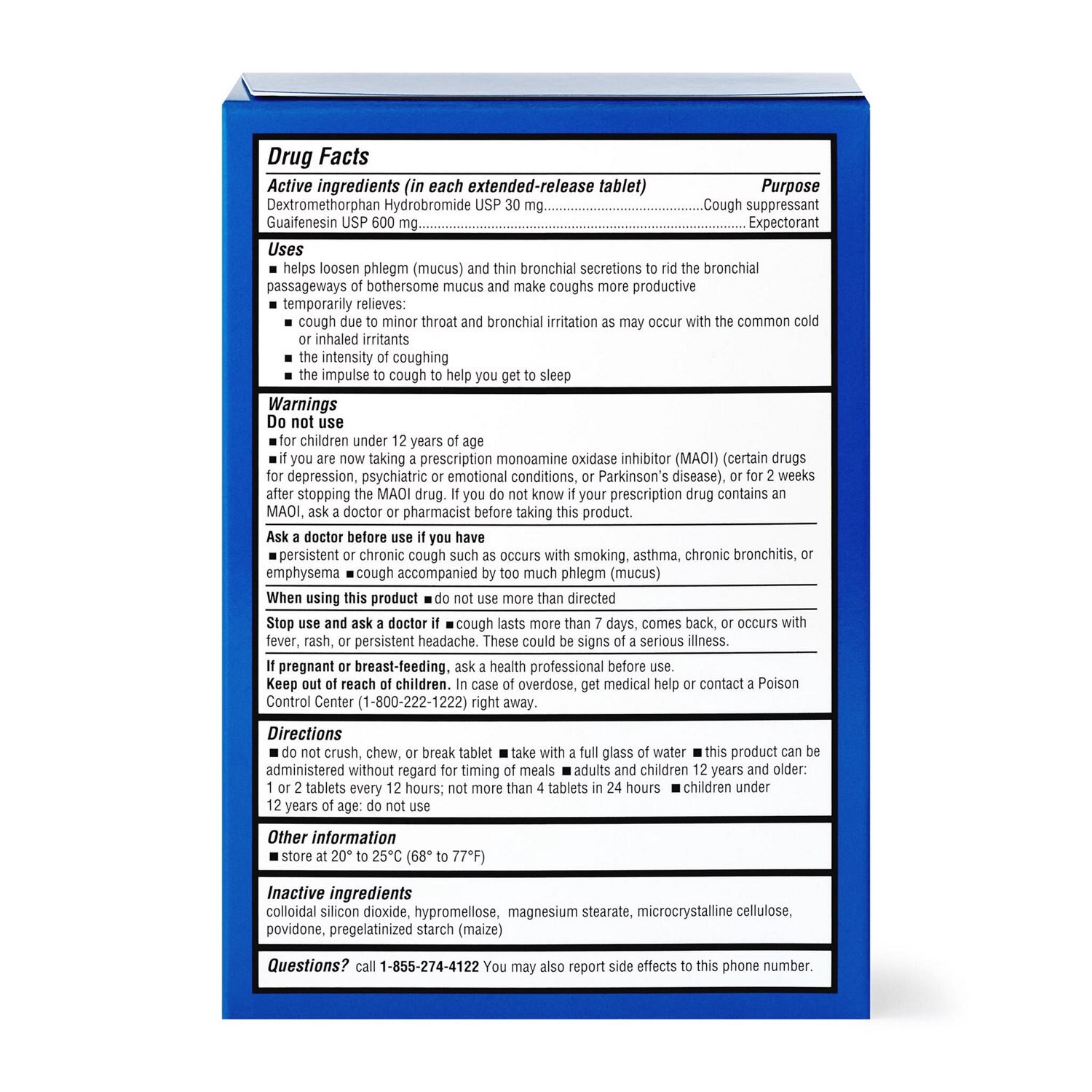 slide 2 of 5, CVS Health 12Hr Mucus Dm Extended Release Cough Tablets, 20 Ct, 20 ct