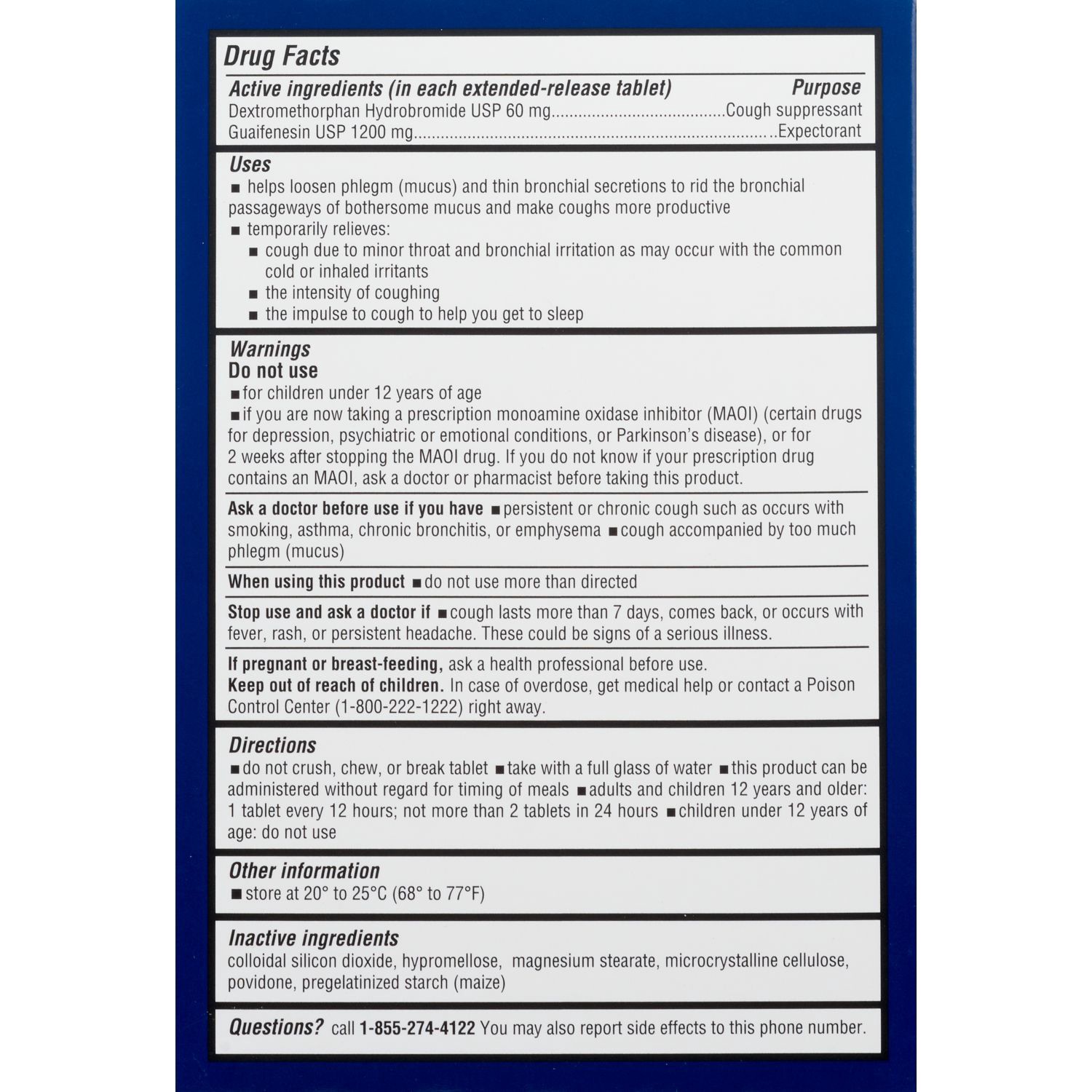 slide 2 of 6, CVS Health 12Hr Maximum Strength Mucus Dm Extended Release Tablets, 14 Ct, 14 ct