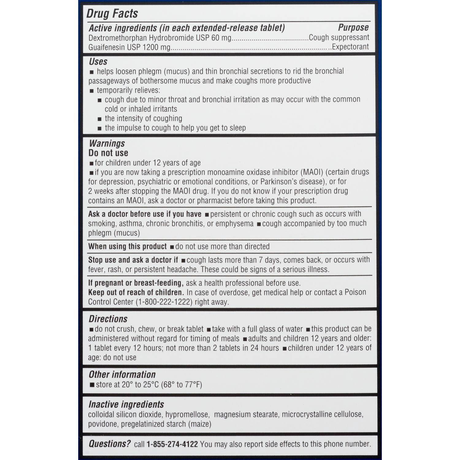 slide 6 of 6, CVS Health 12Hr Maximum Strength Mucus Dm Extended Release Tablets, 14 Ct, 14 ct