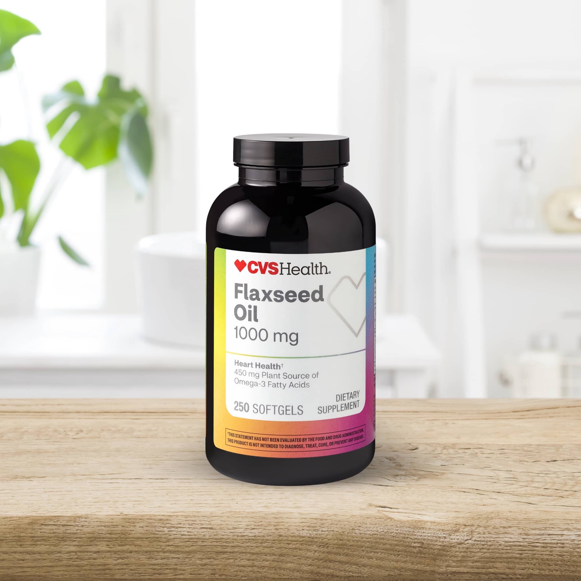 slide 3 of 8, Cvs Health Flaxseed Oil Softgels, 250 Ct, 250 ct