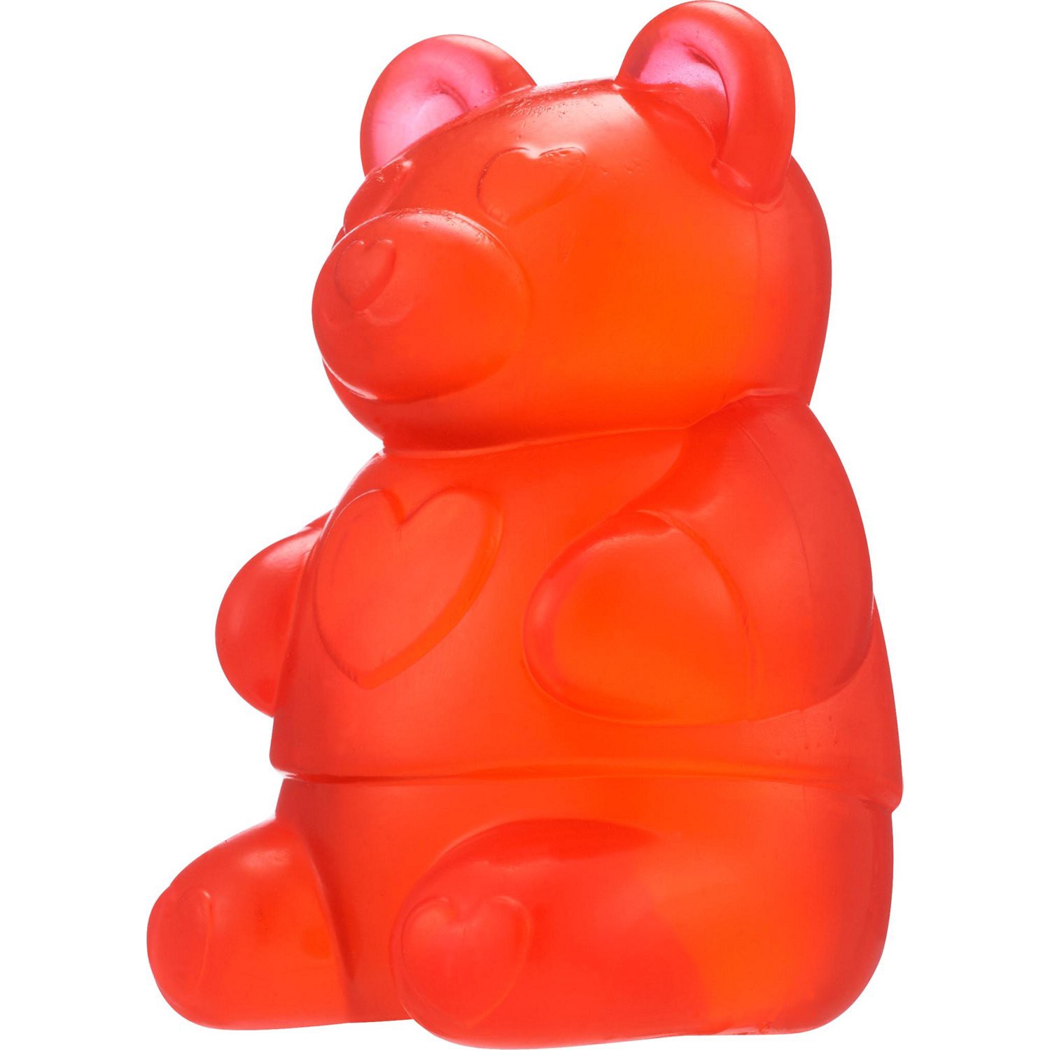 slide 3 of 7, RED AND PINK Jelly Bear, 1 ct