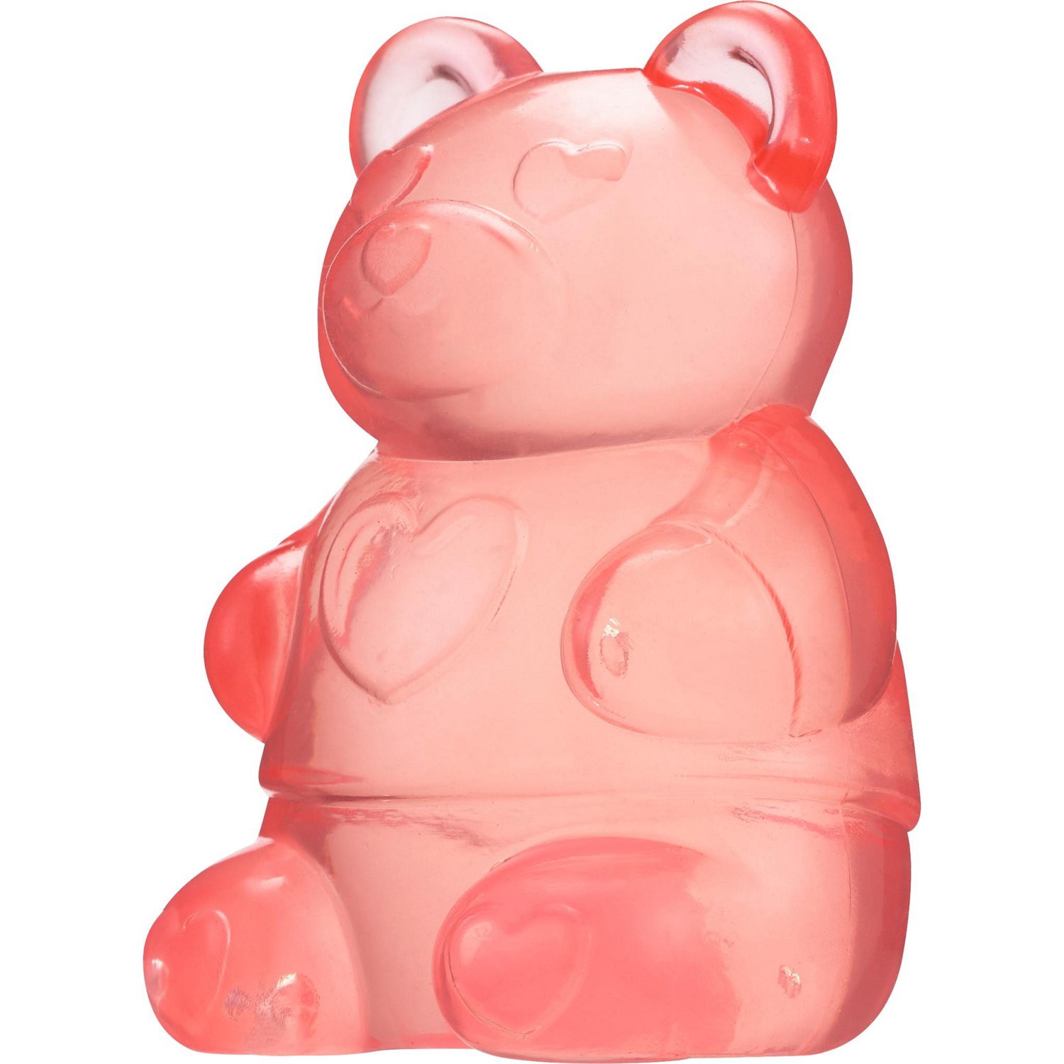 slide 7 of 7, RED AND PINK Jelly Bear, 1 ct