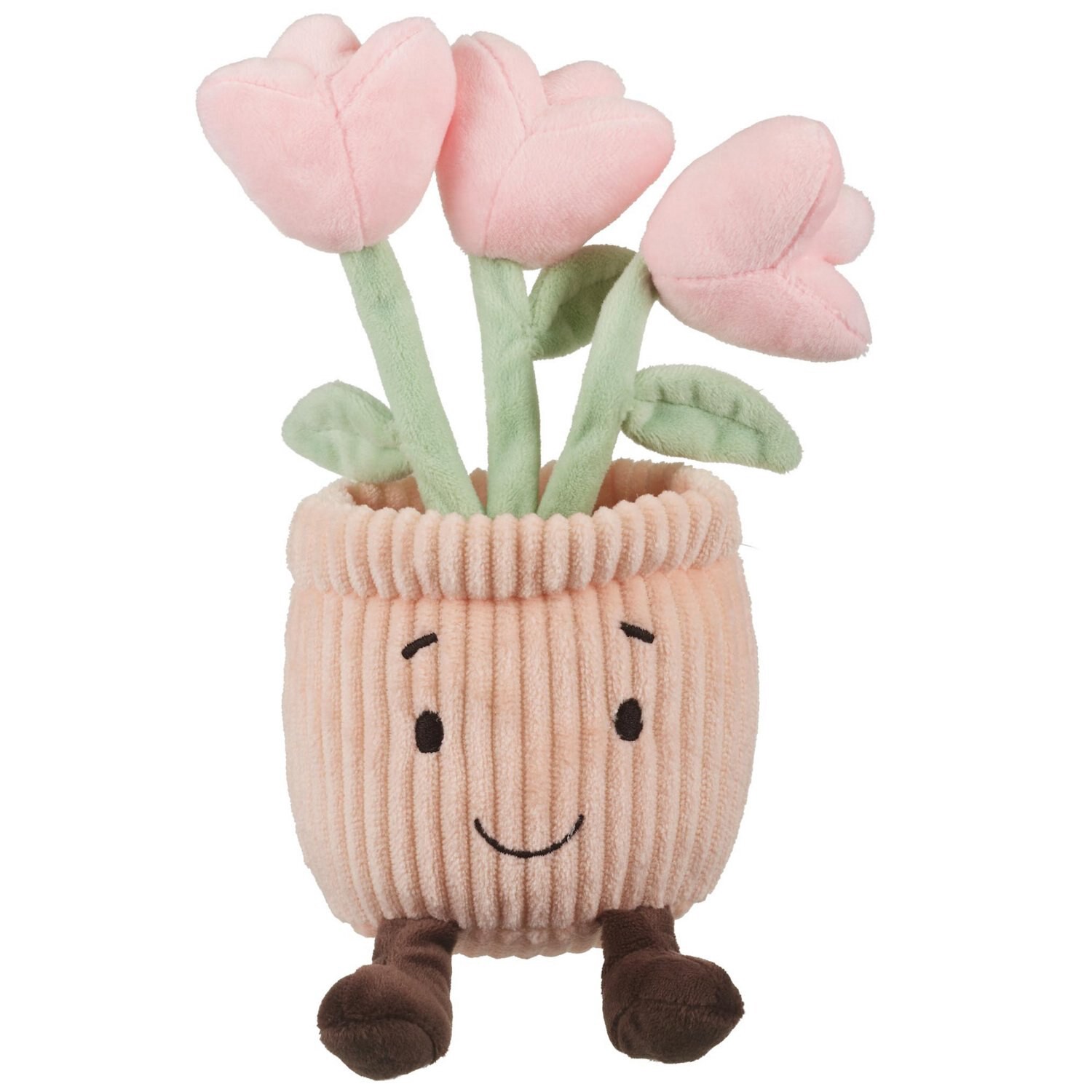 slide 5 of 6, Red & Pink Tulip Plush Plant, Assorted Colors, 9 In, 1 ct