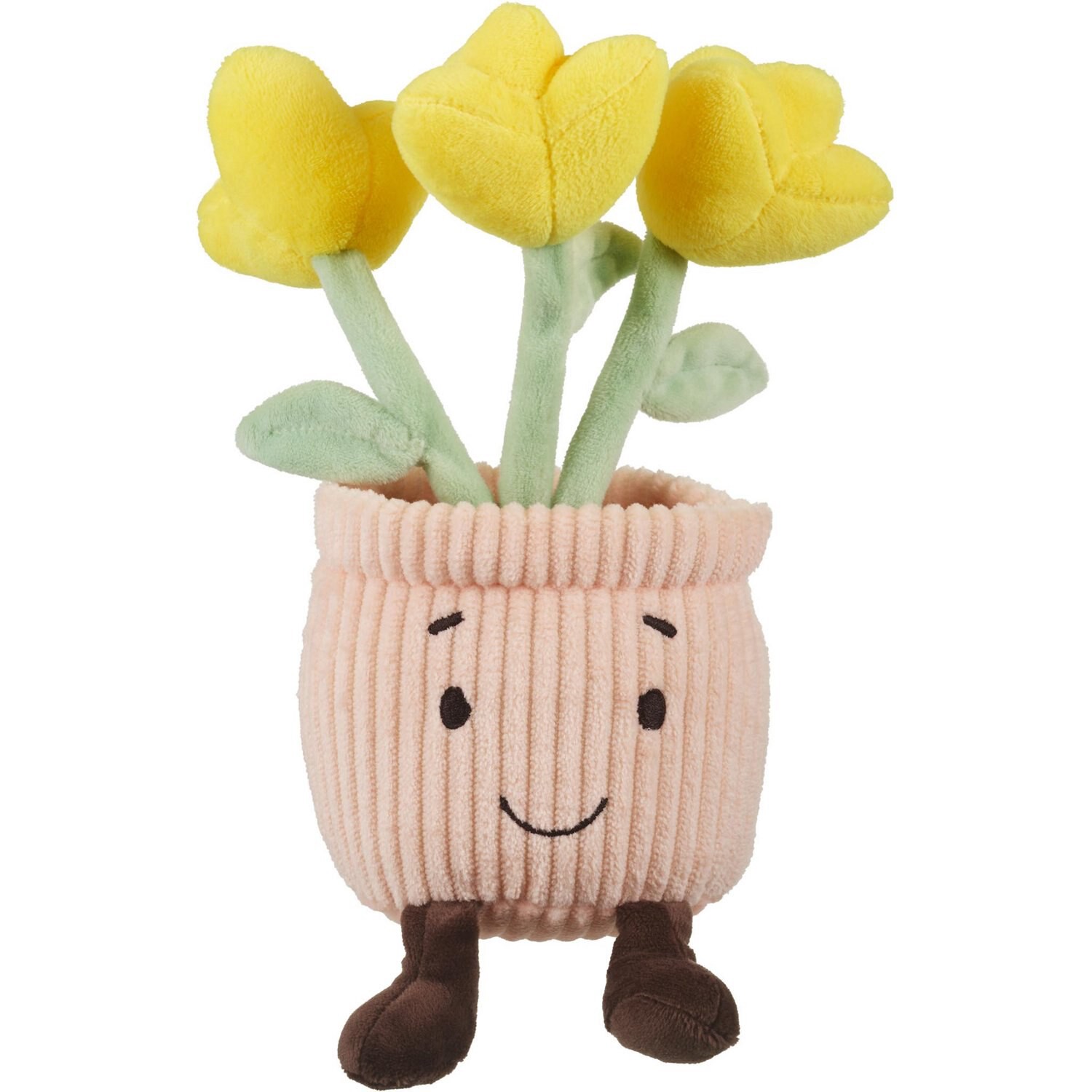 slide 6 of 6, Red & Pink Tulip Plush Plant, Assorted Colors, 9 In, 1 ct