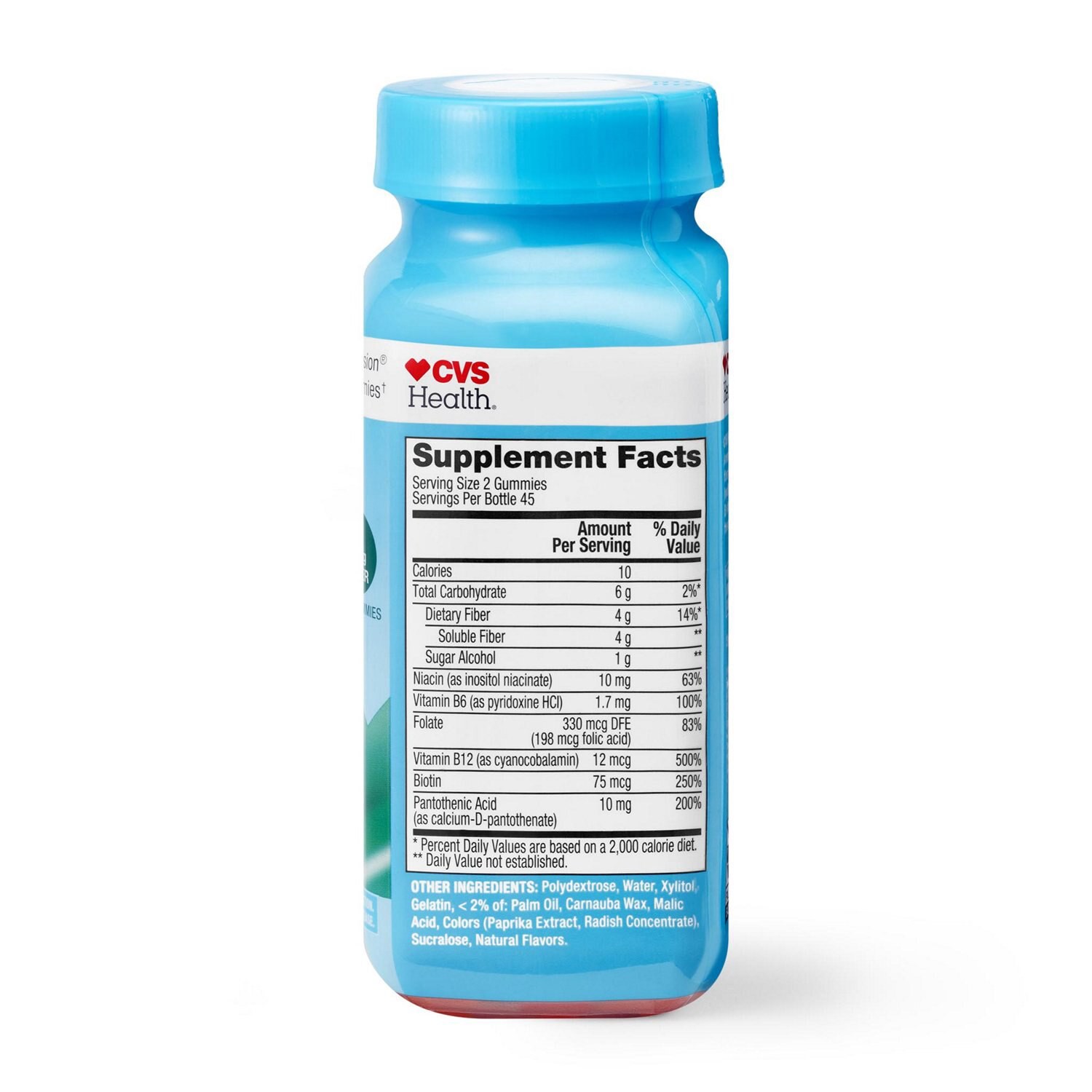 slide 5 of 5, Cvs Health Fiber Gummies, Mixed Flavor, 90 Ct, 90 ct