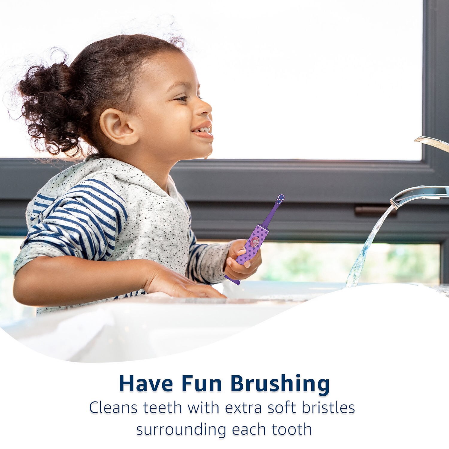 slide 4 of 7, Cvs Health Kids Battery Toothbrush, Ocean Friends, 1 ct