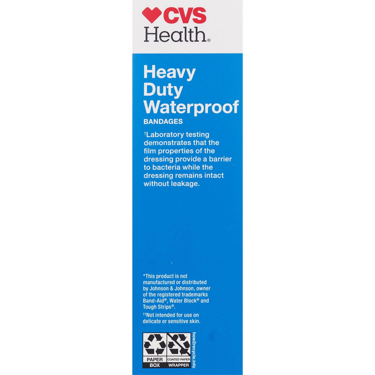 slide 2 of 4, Cvs Health Heavy Duty Waterproof Bandages, 30 Ct, 30 ct